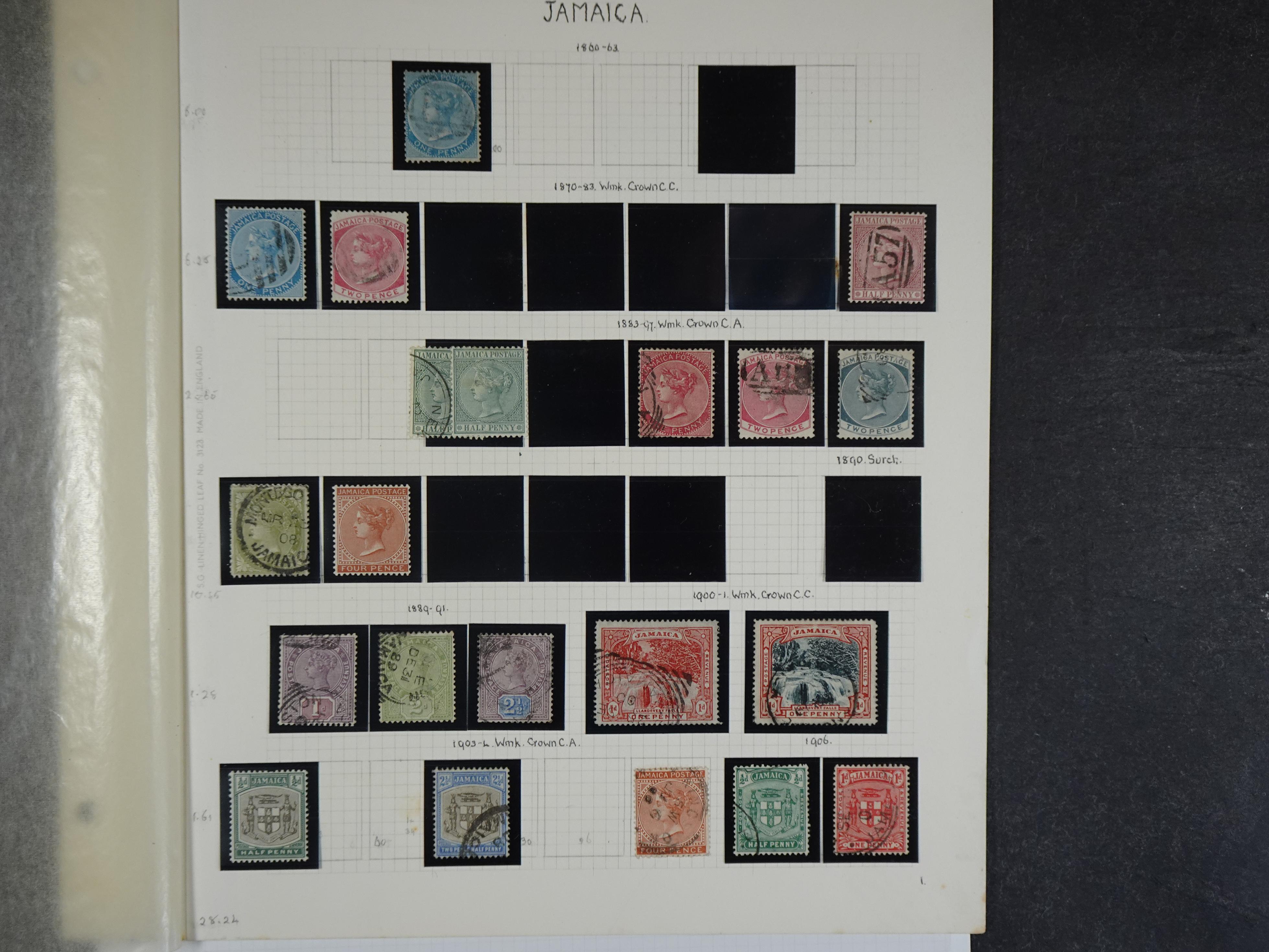 Verzameling vanaf klassiek met doubletten op bladen.
Bevat beter genoteerd. 39