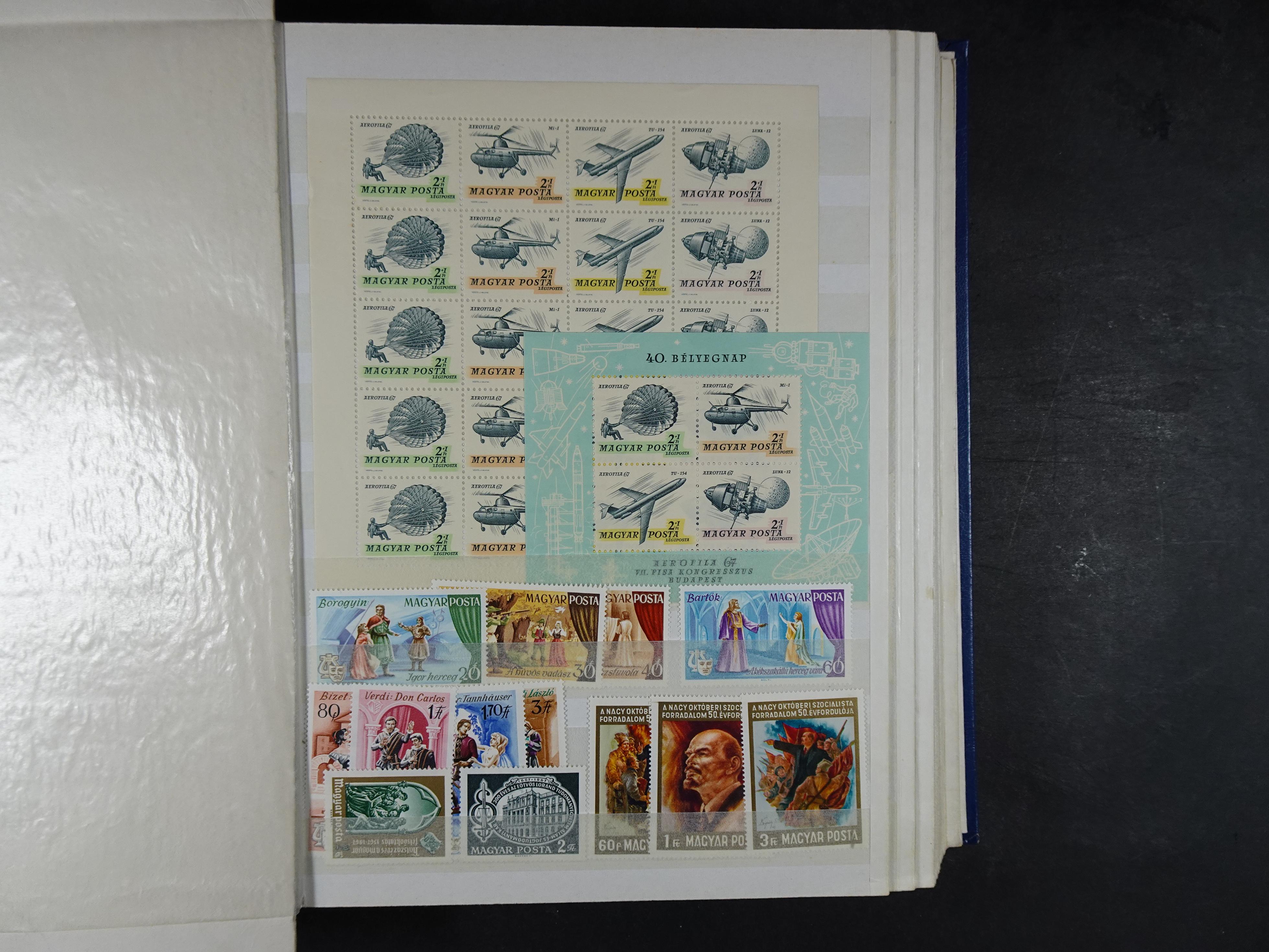 Verzameling tussen 1913 en 1989 incl. blokken. 17