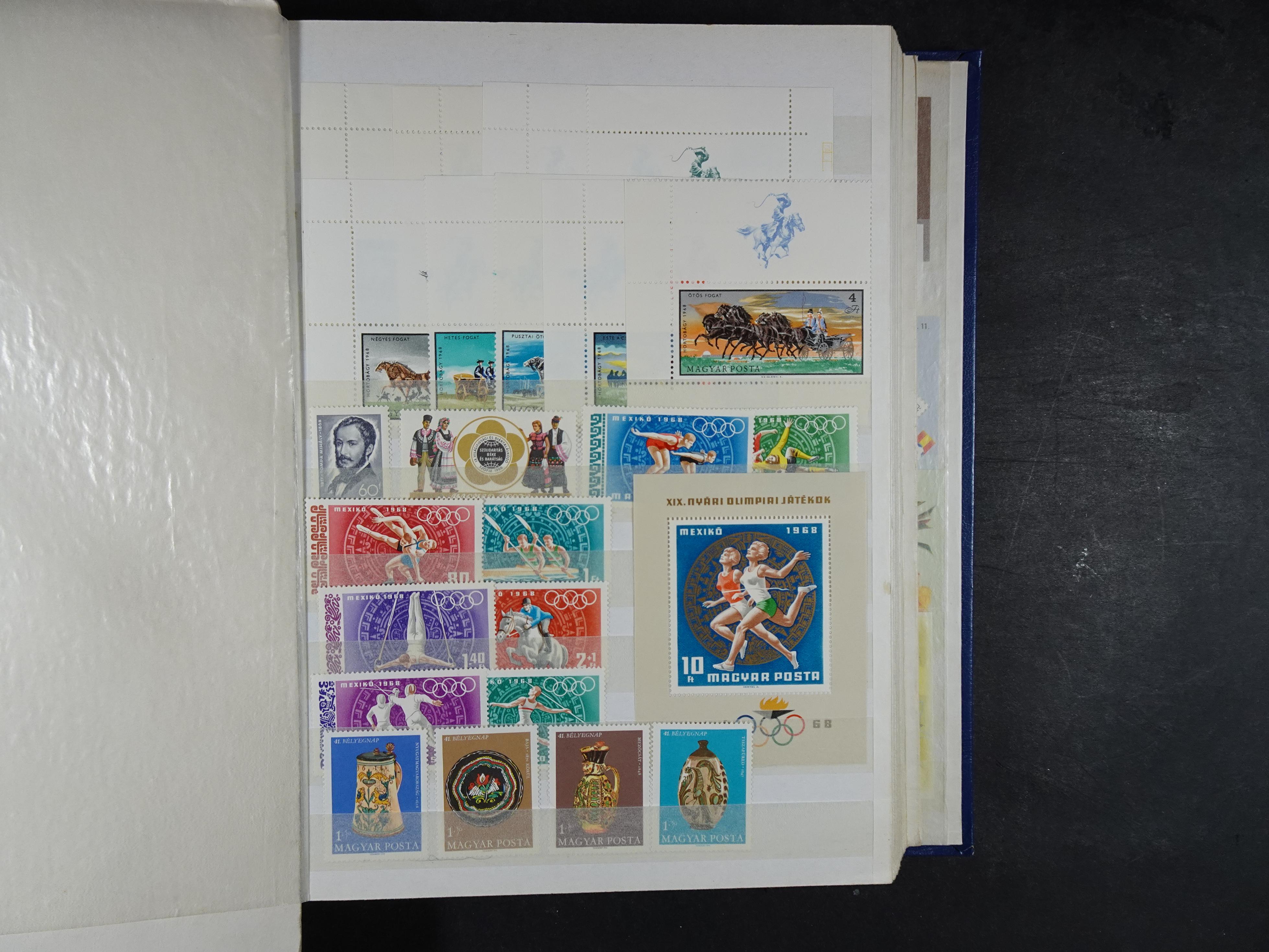 Verzameling tussen 1913 en 1989 incl. blokken. 21