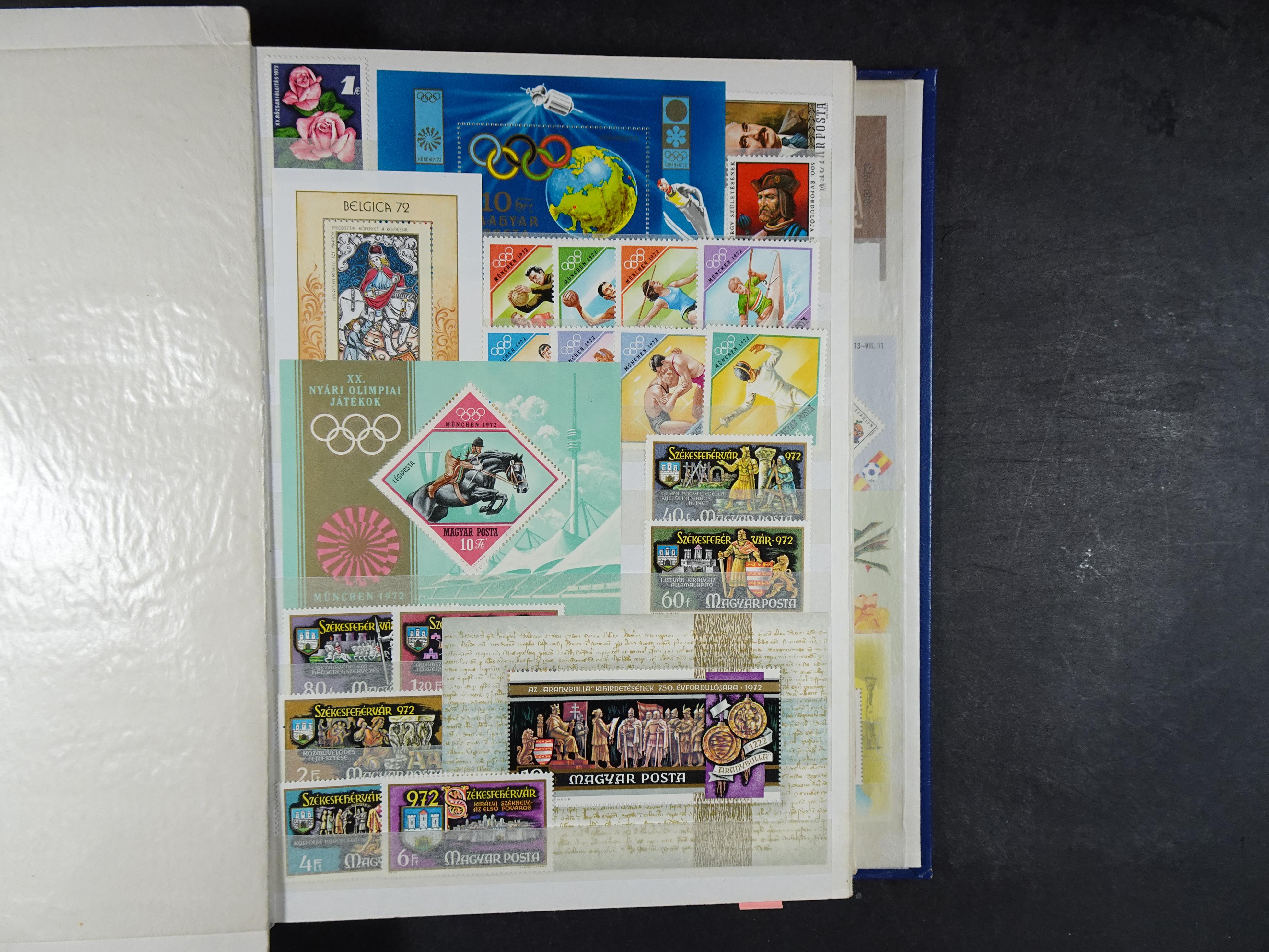 Verzameling tussen 1913 en 1989 incl. blokken. 35