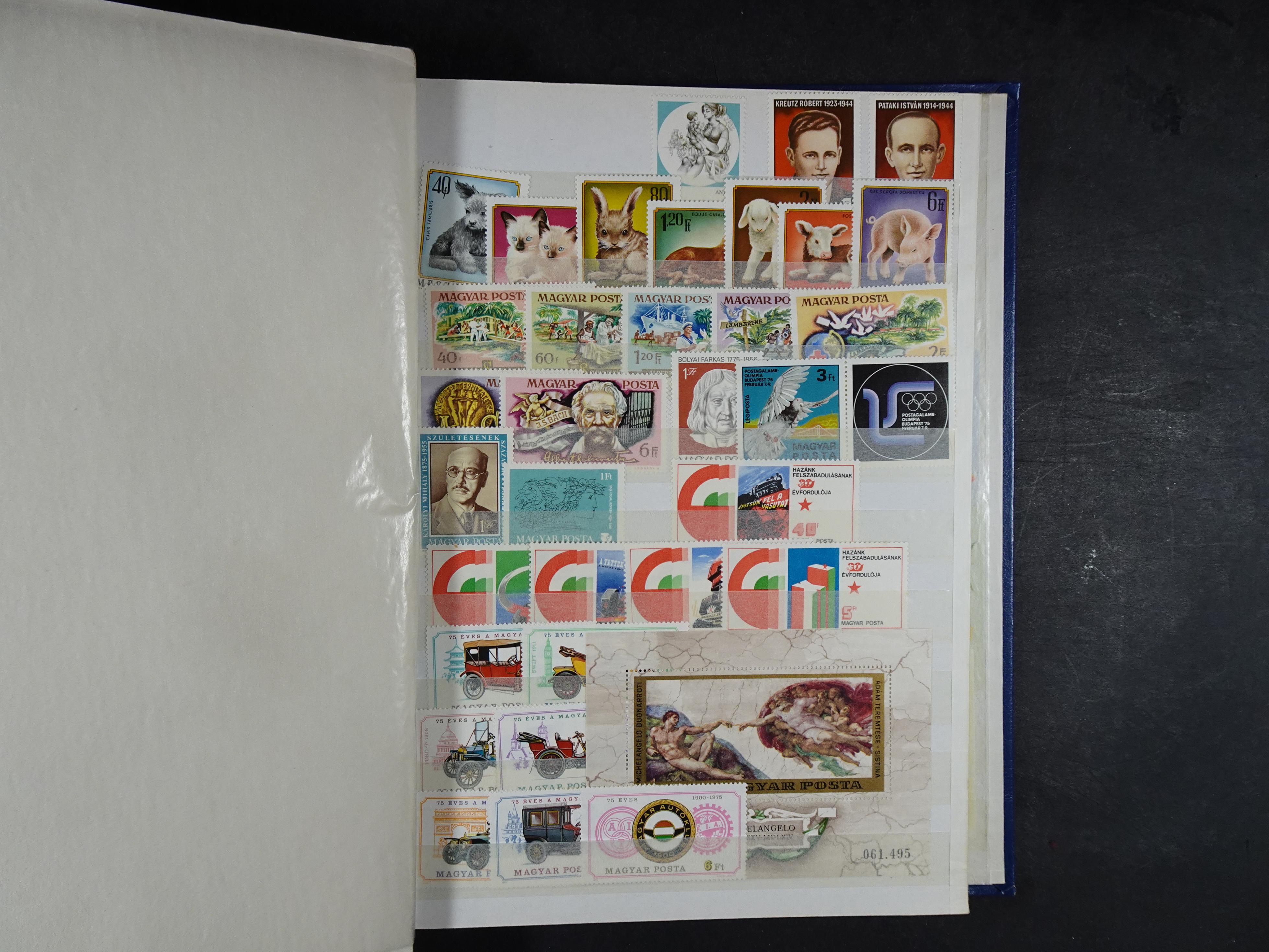 Verzameling tussen 1913 en 1989 incl. blokken. 45