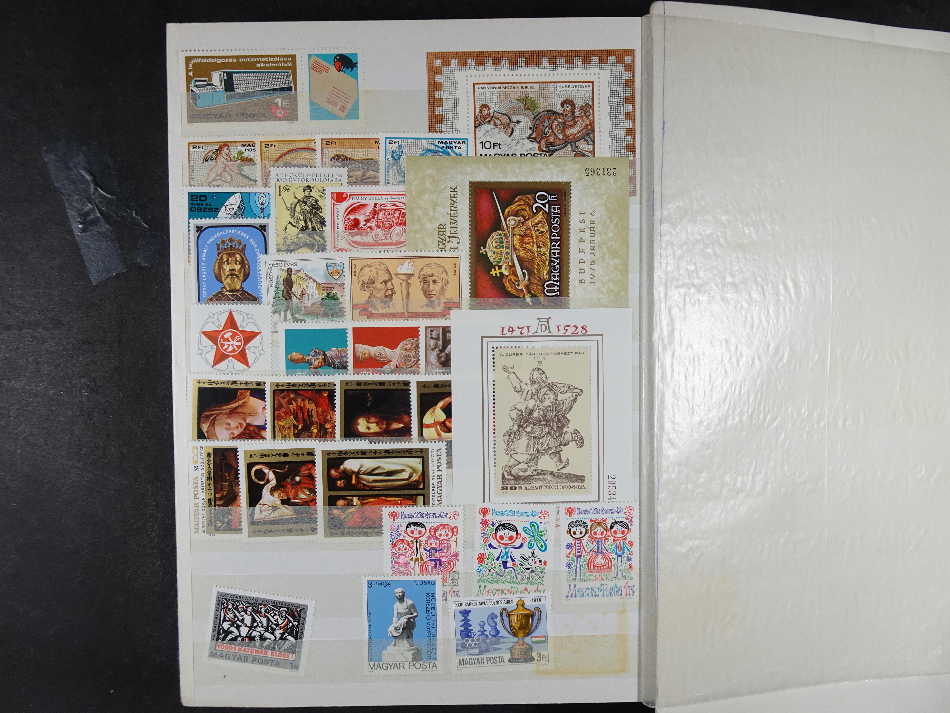 Verzameling tussen 1913 en 1989 incl. blokken. 56