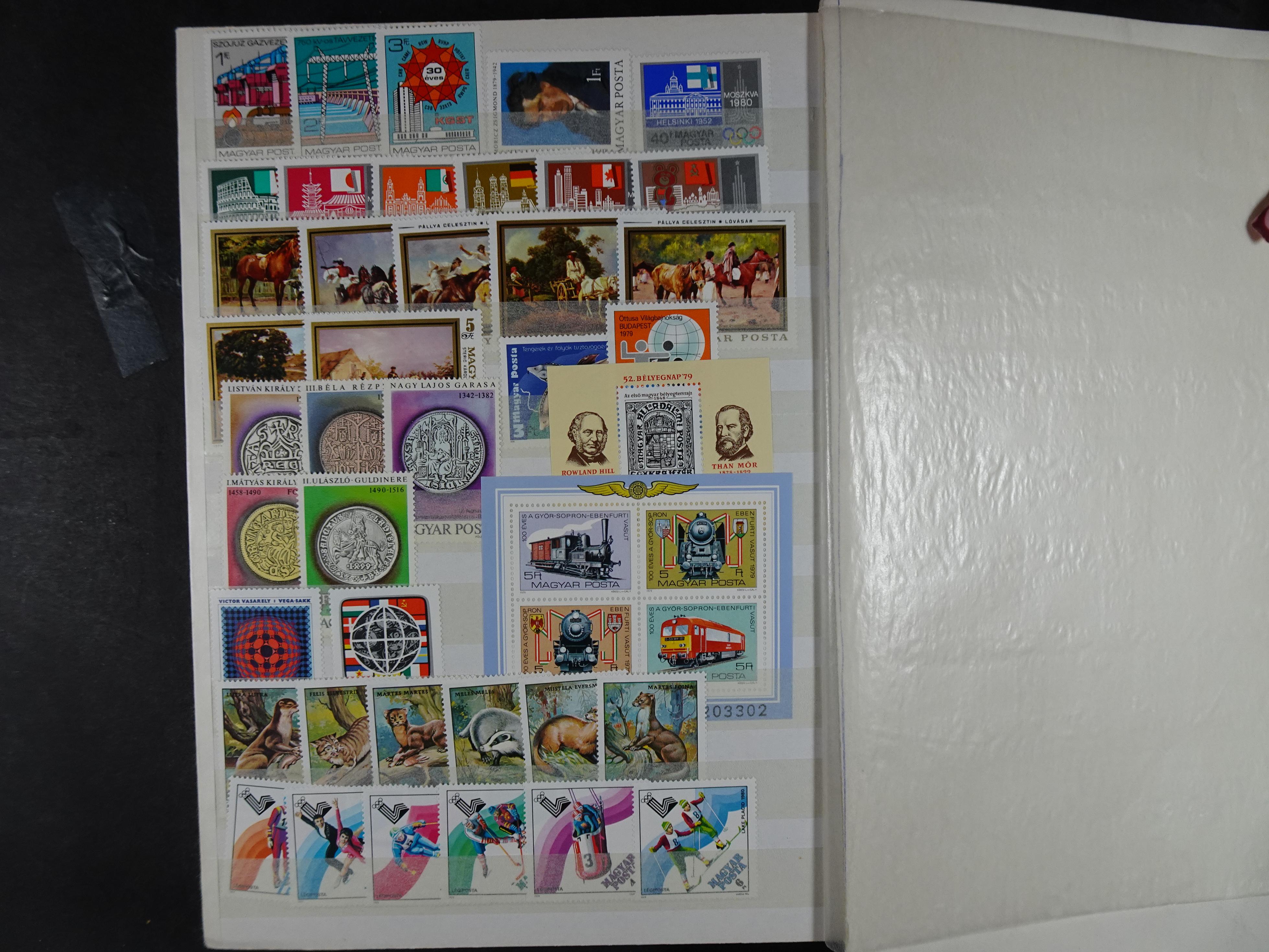 Verzameling tussen 1913 en 1989 incl. blokken. 58