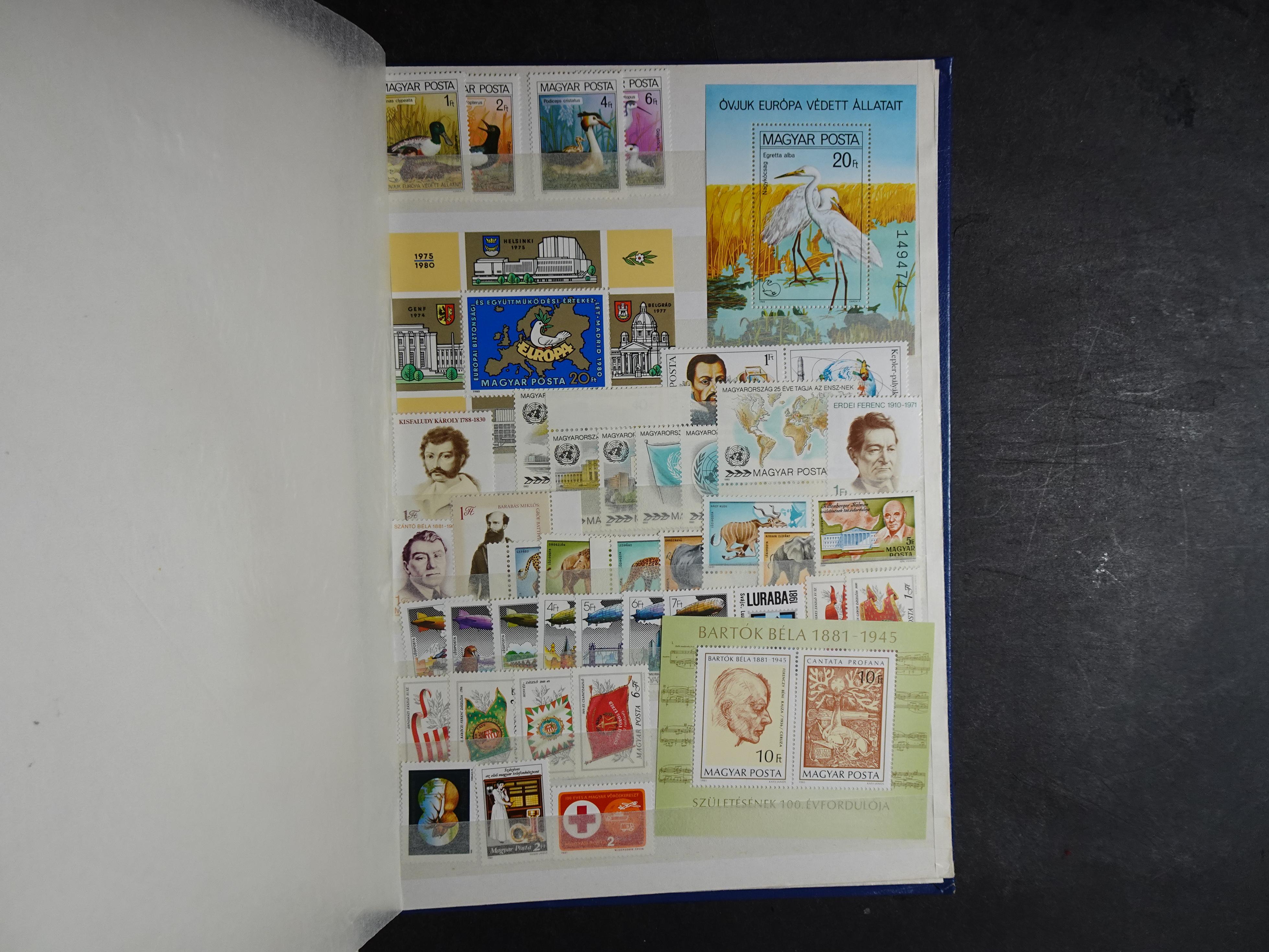 Verzameling tussen 1913 en 1989 incl. blokken. 61