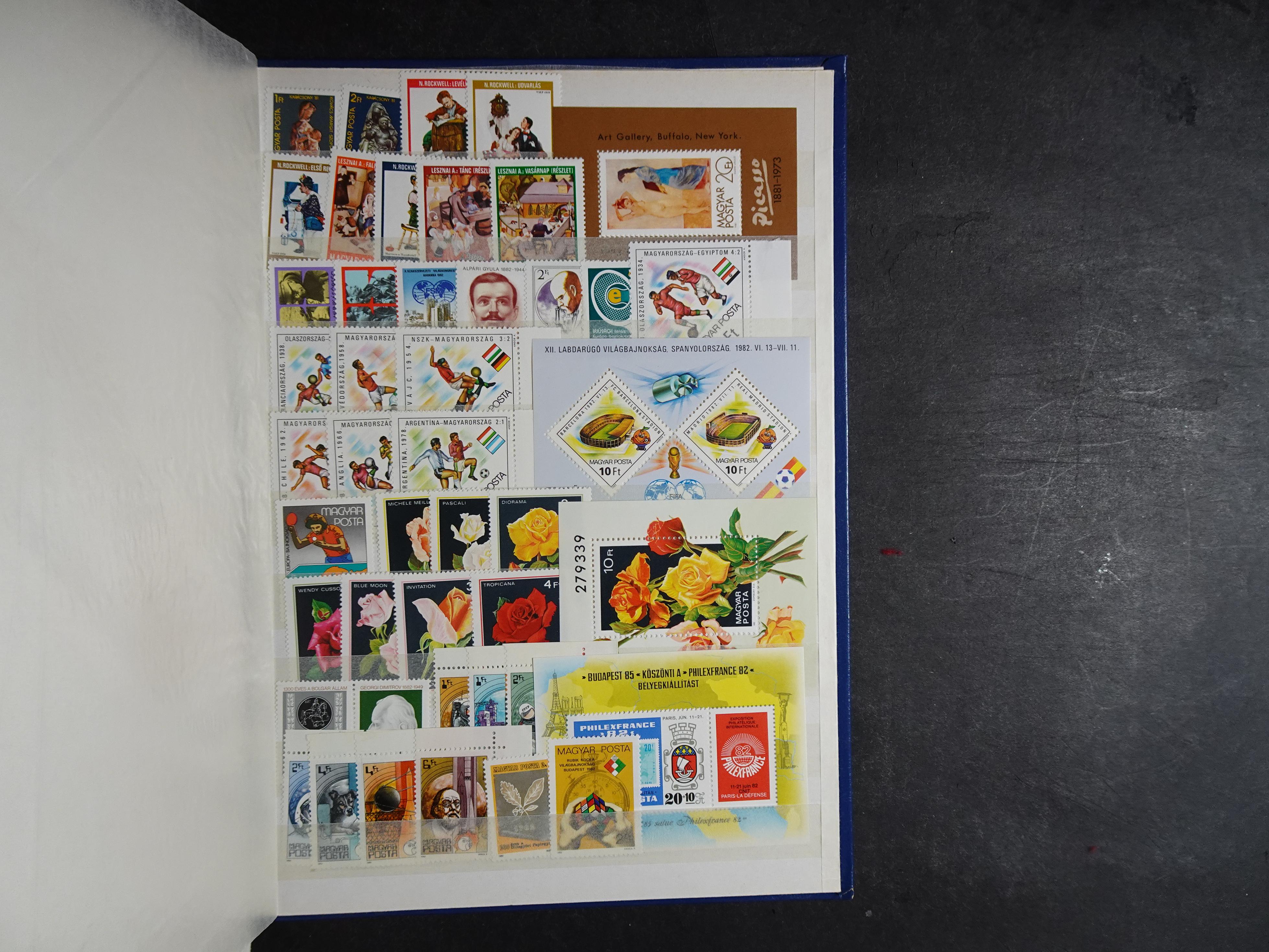 Verzameling tussen 1913 en 1989 incl. blokken. 63