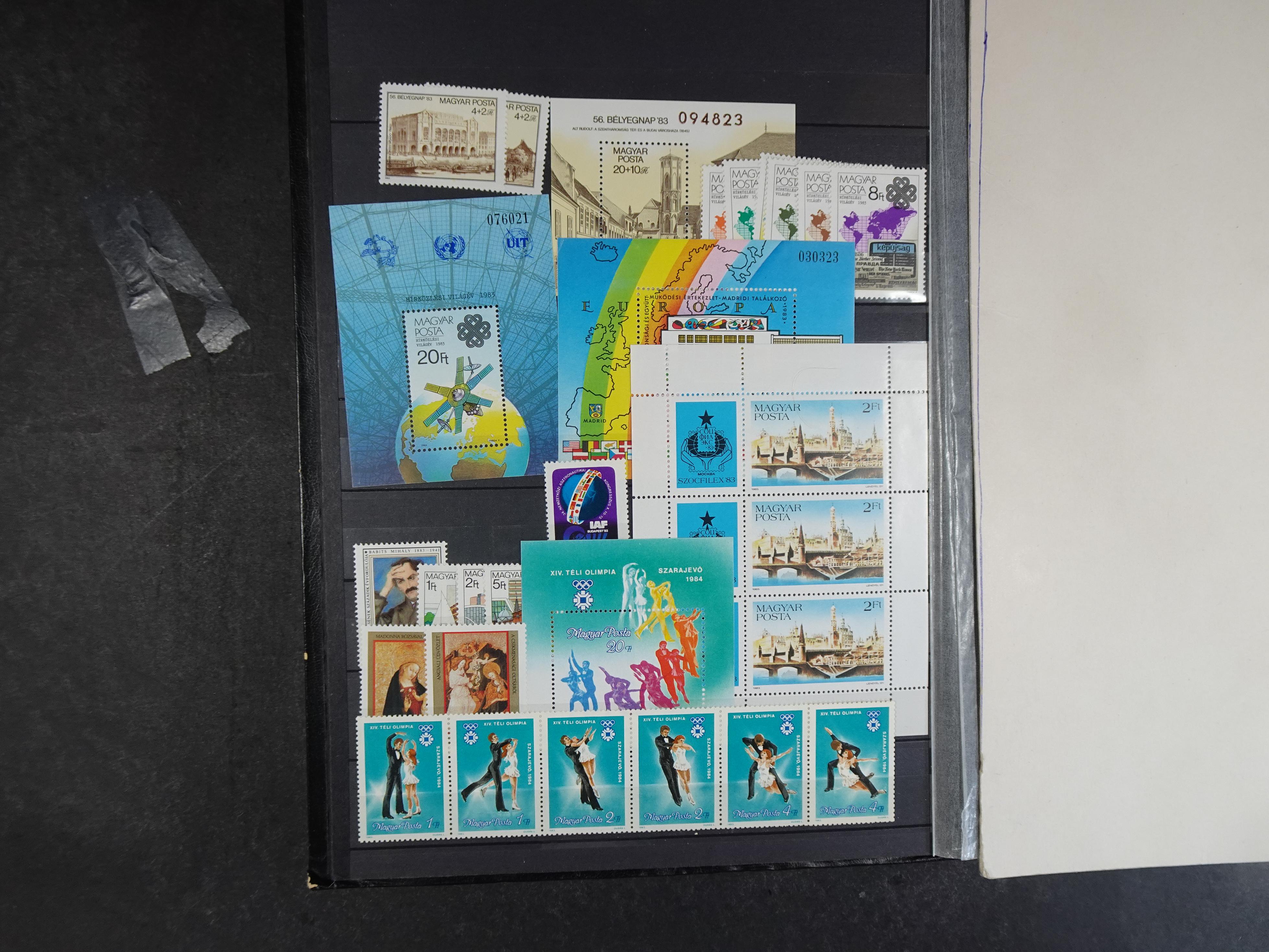 Verzameling tussen 1913 en 1989 incl. blokken. 67