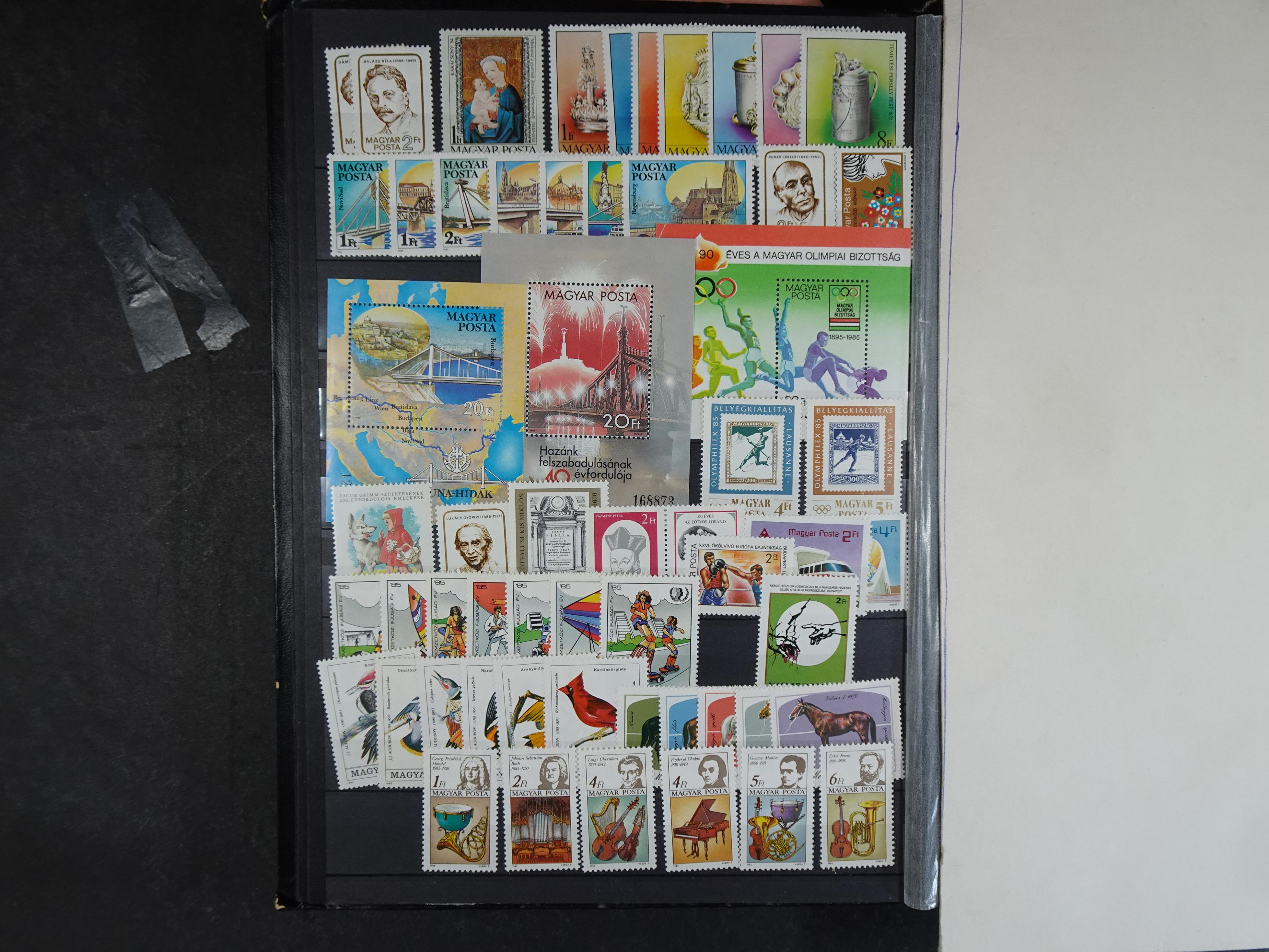 Verzameling tussen 1913 en 1989 incl. blokken. 69