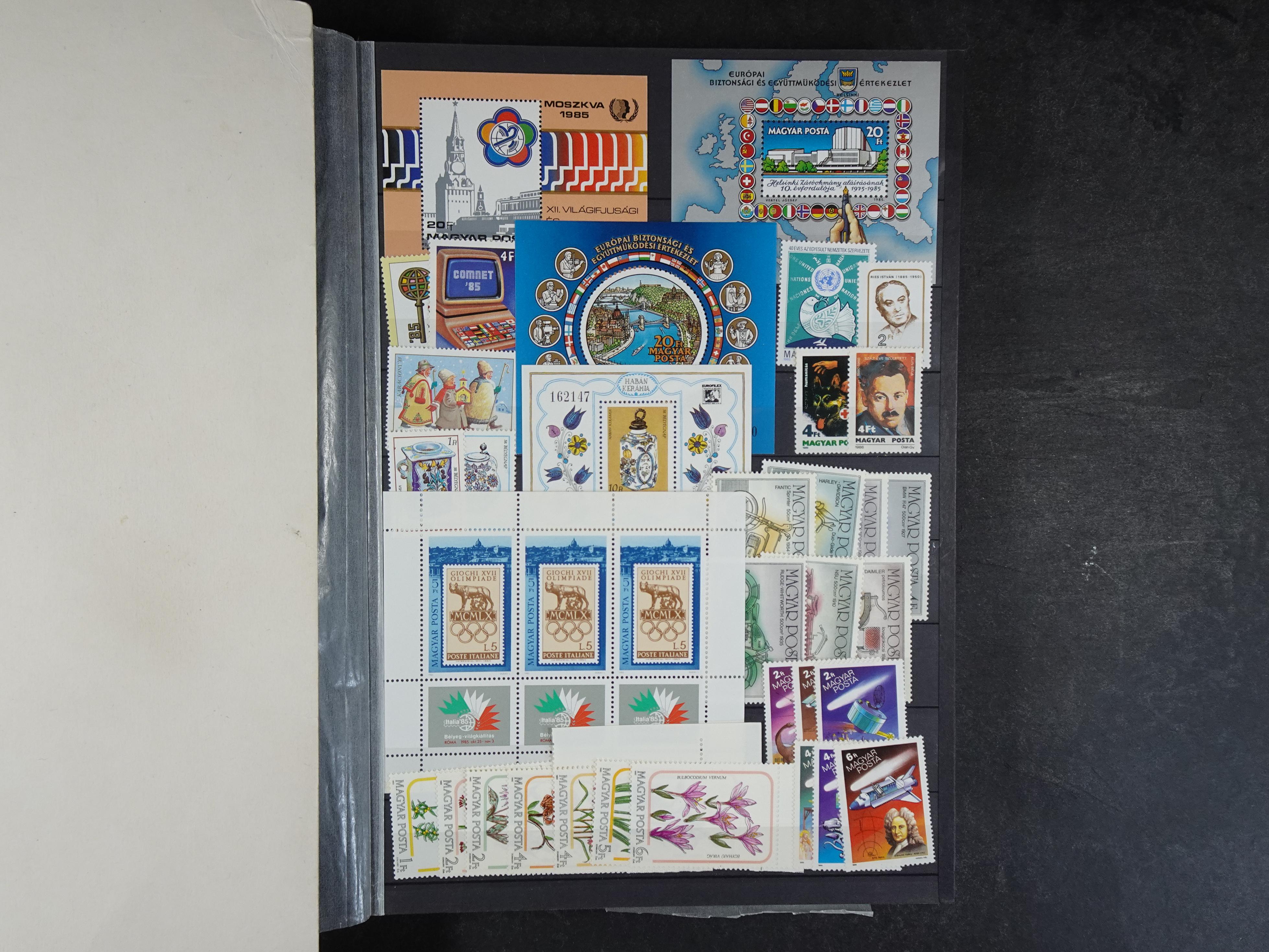 Verzameling tussen 1913 en 1989 incl. blokken. 70