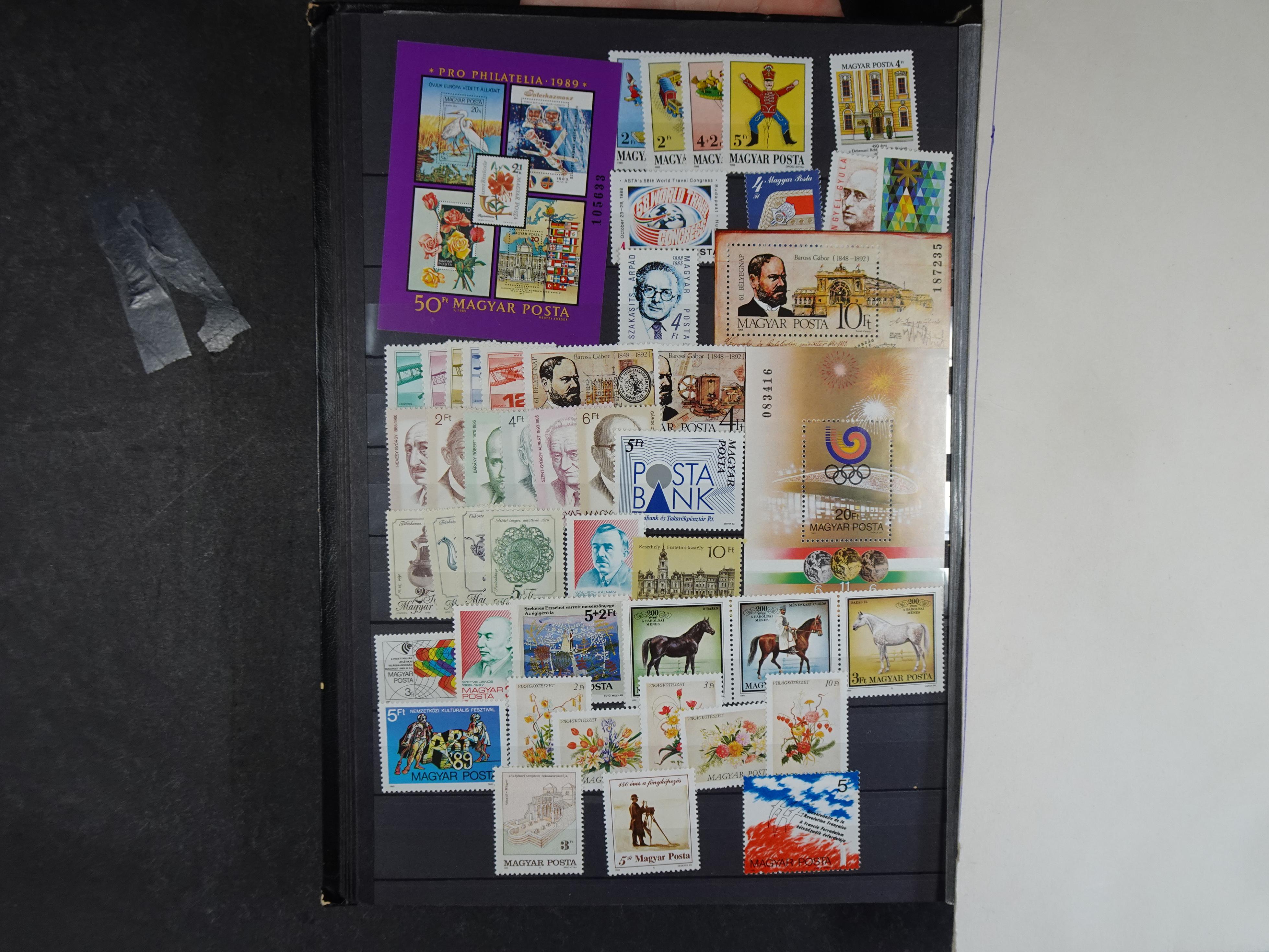 Verzameling tussen 1913 en 1989 incl. blokken. 75