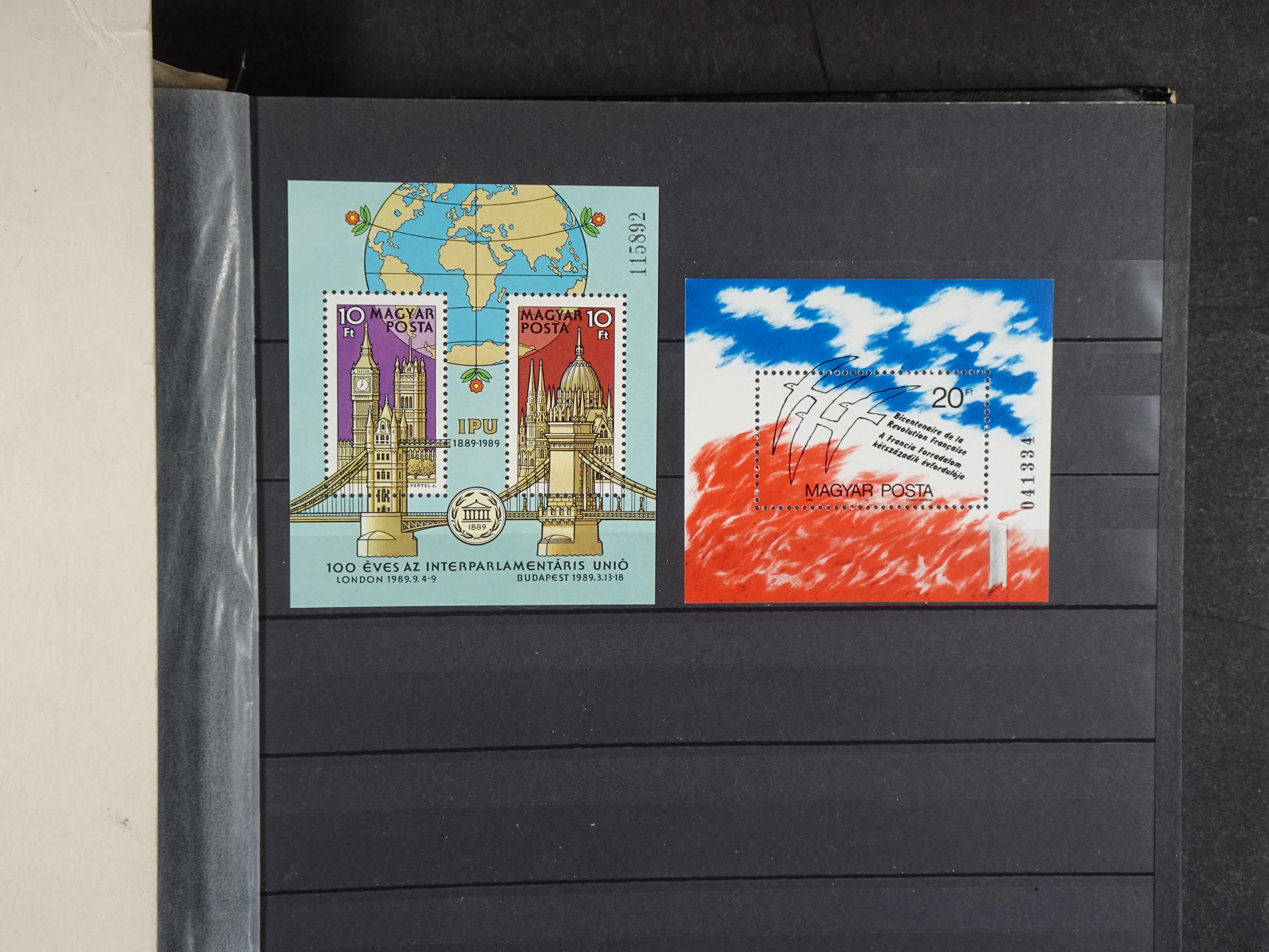 Verzameling tussen 1913 en 1989 incl. blokken. 76