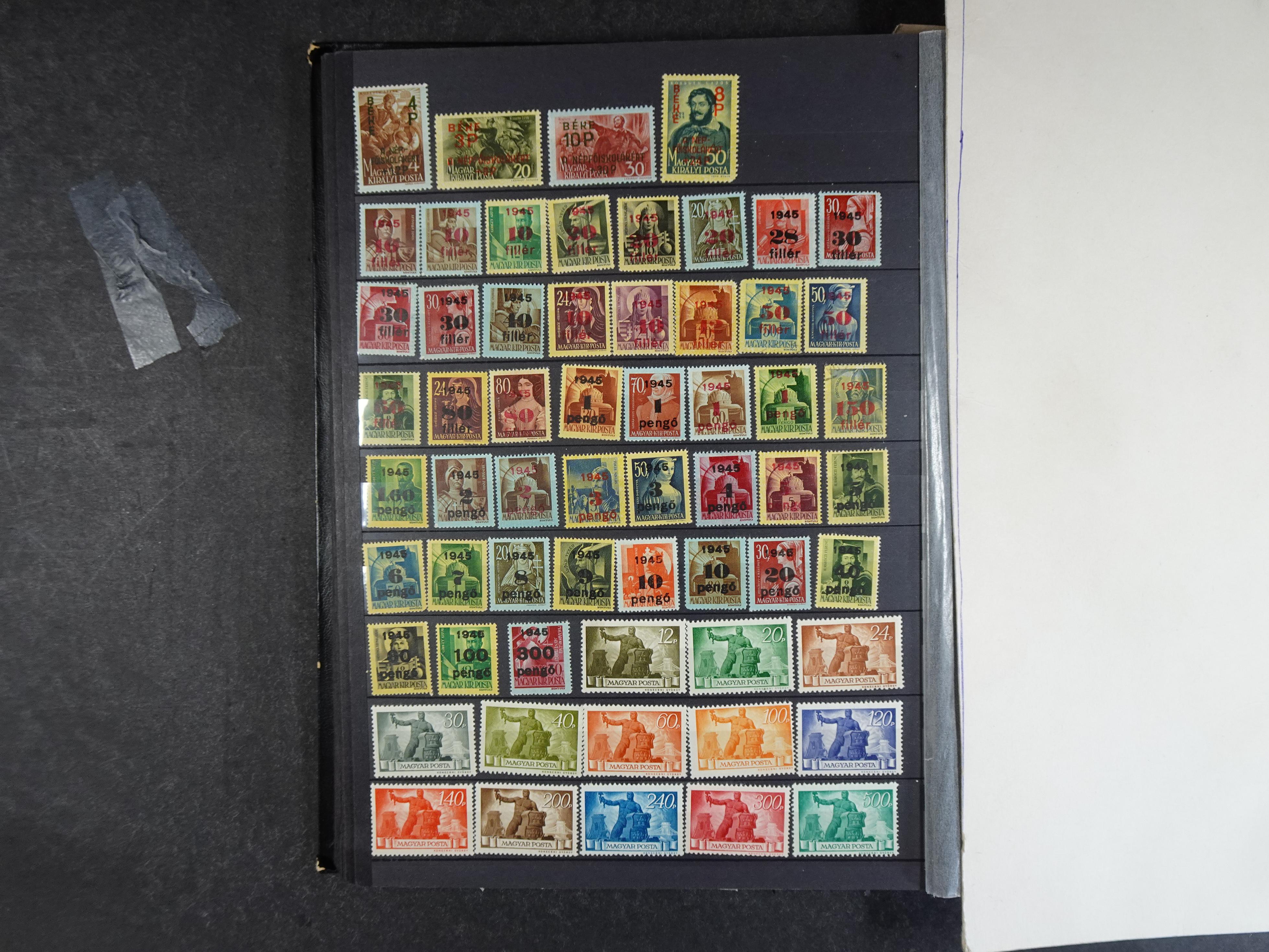 Verzameling tussen 1913 en 1989 incl. blokken. 87