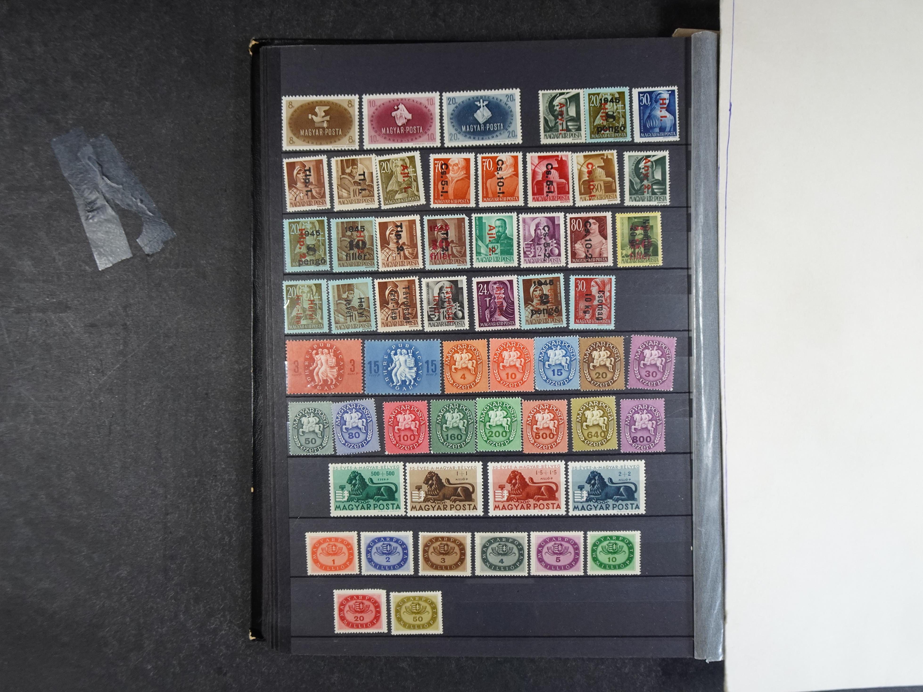 Verzameling tussen 1913 en 1989 incl. blokken. 89