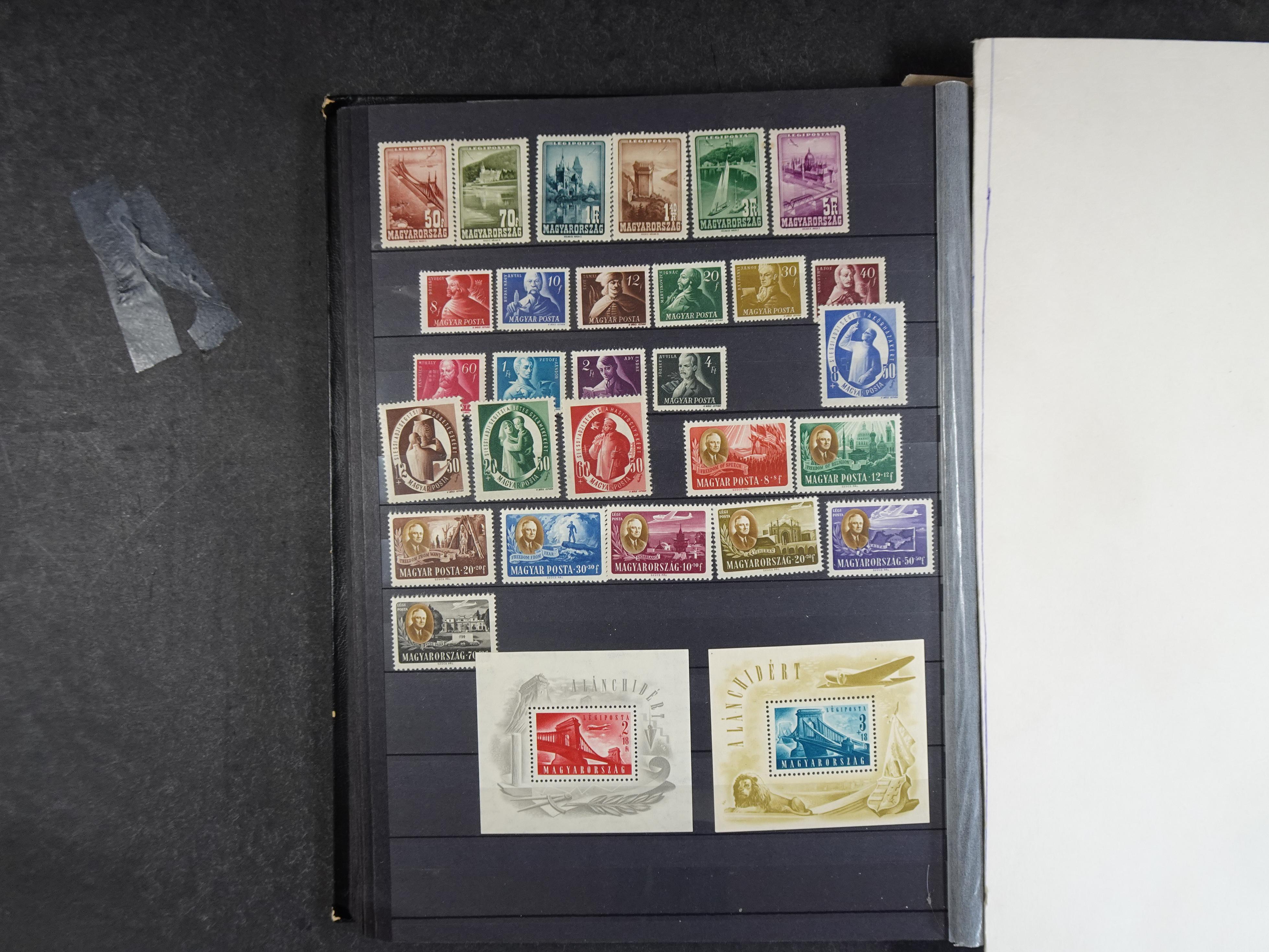 Verzameling tussen 1913 en 1989 incl. blokken. 91