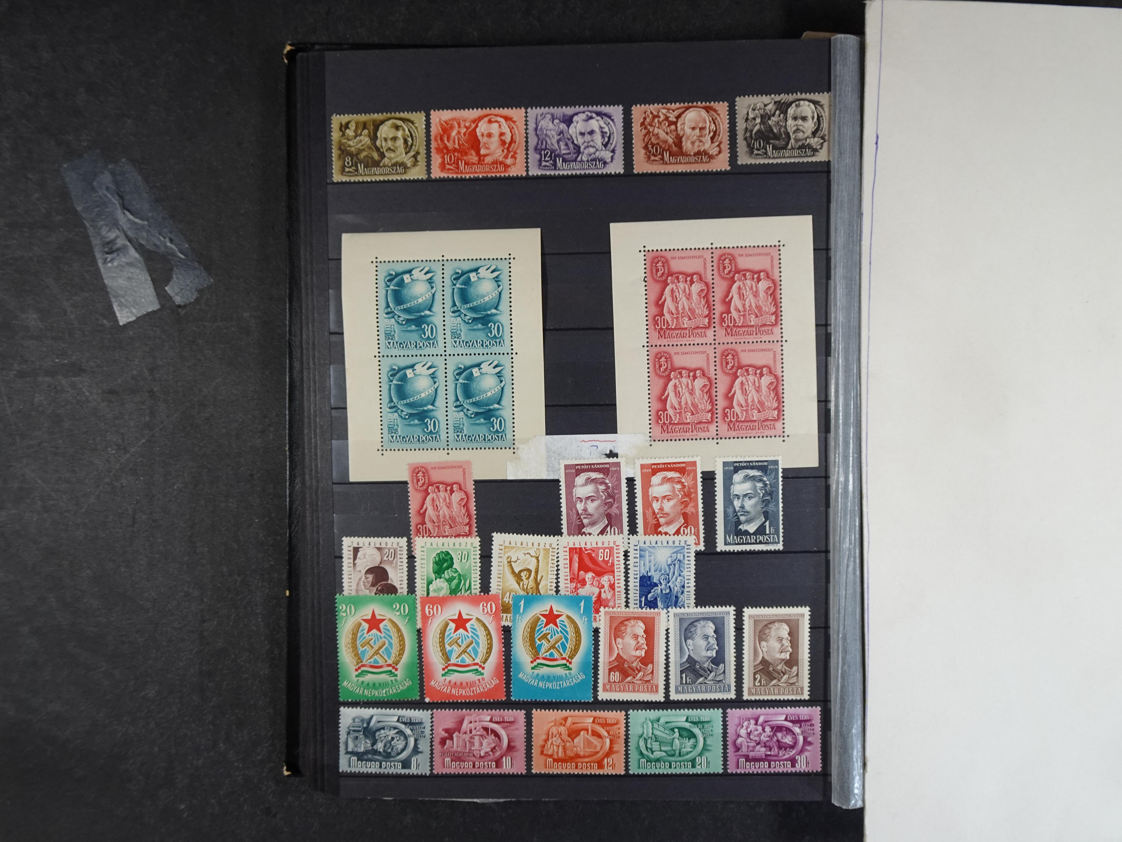 Verzameling tussen 1913 en 1989 incl. blokken. 93