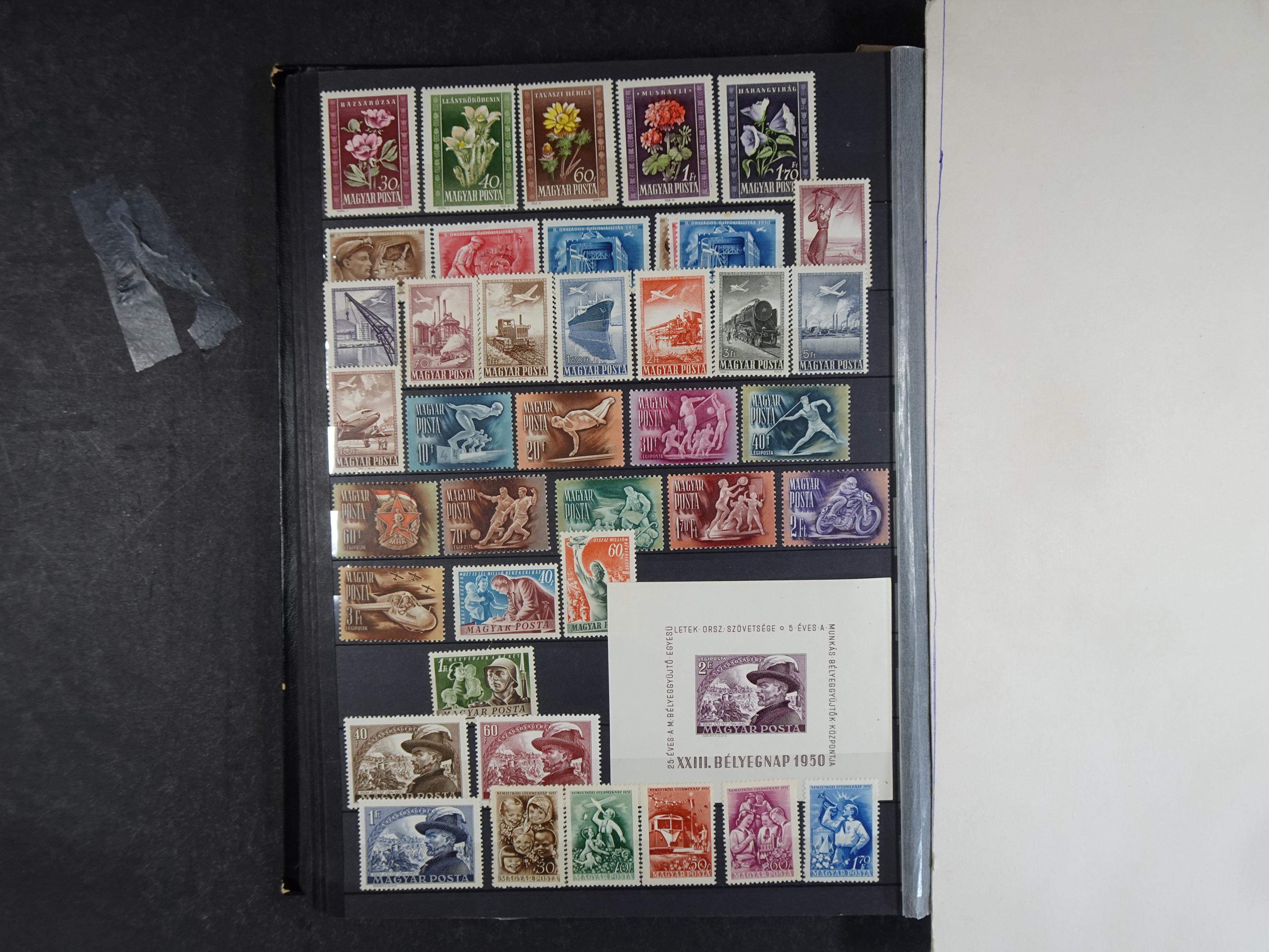 Verzameling tussen 1913 en 1989 incl. blokken. 95