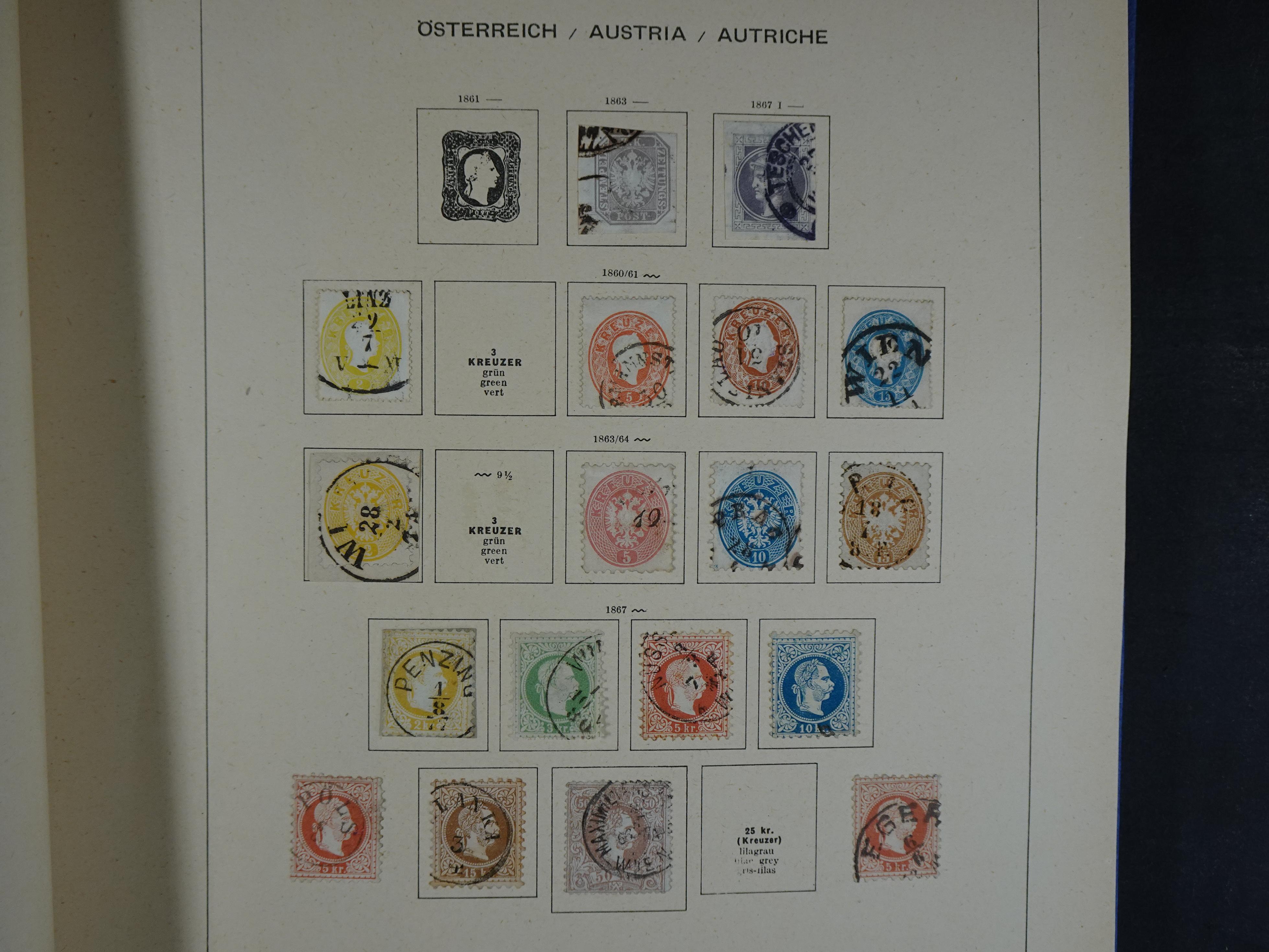 Nette verzameling in Schaubek album.
Bevat ook wat back of the book. 2