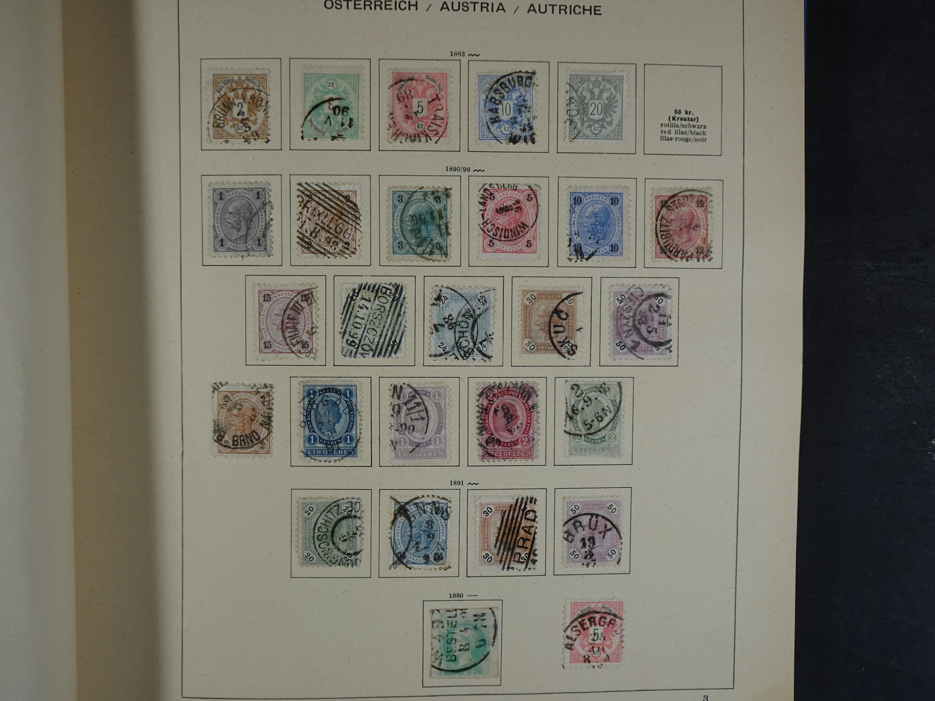 Nette verzameling in Schaubek album.
Bevat ook wat back of the book. 4