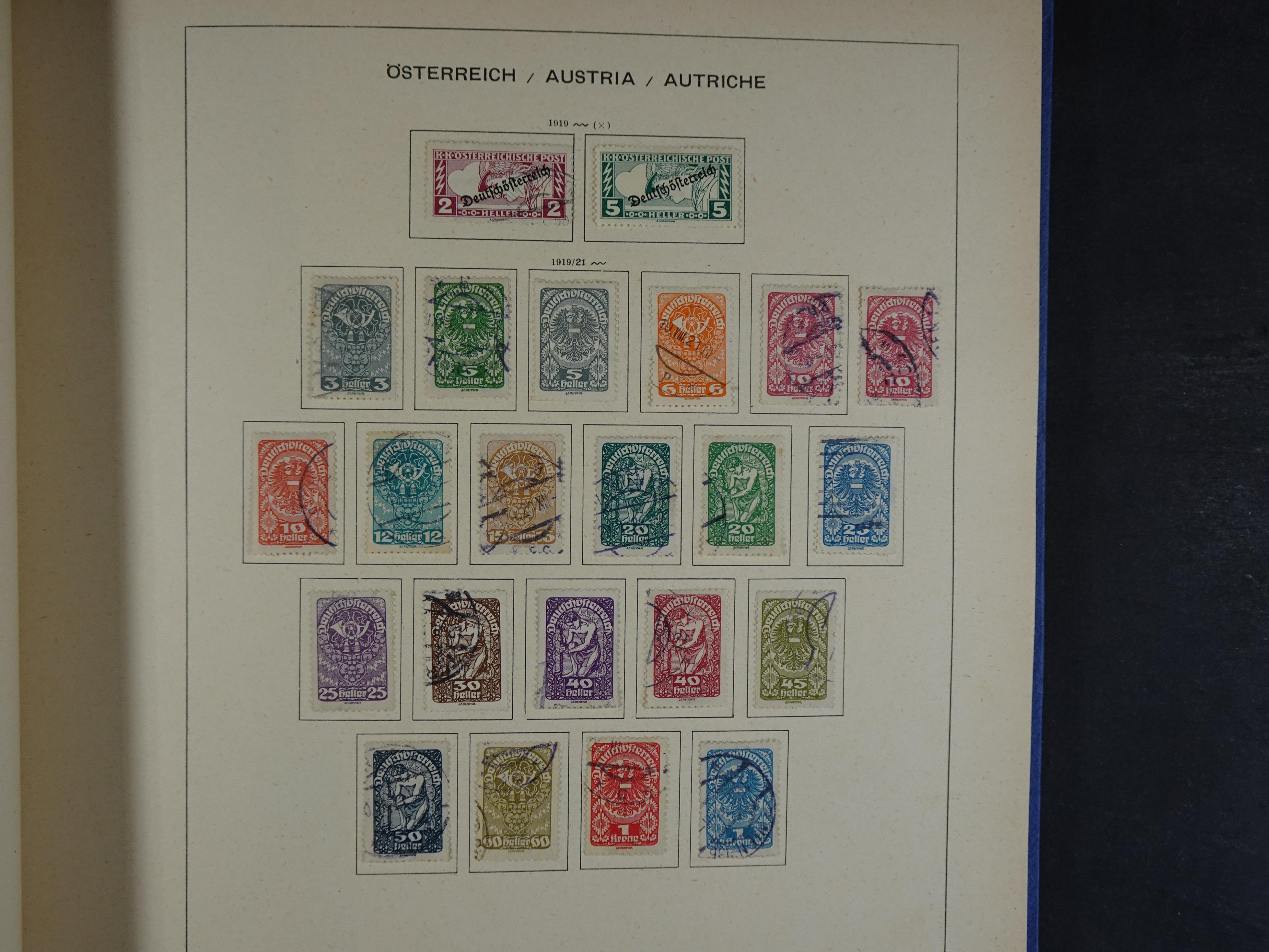 Nette verzameling in Schaubek album.
Bevat ook wat back of the book. 16