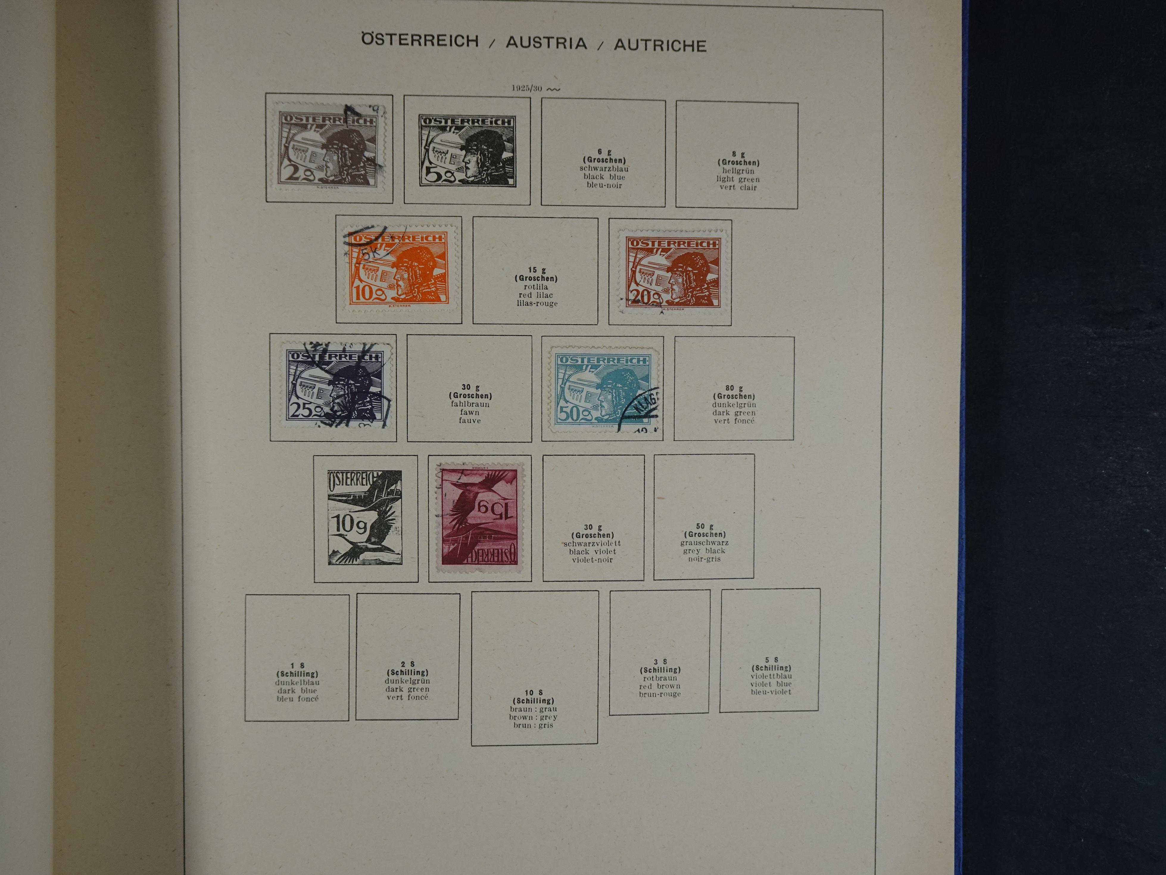 Nette verzameling in Schaubek album.
Bevat ook wat back of the book. 28