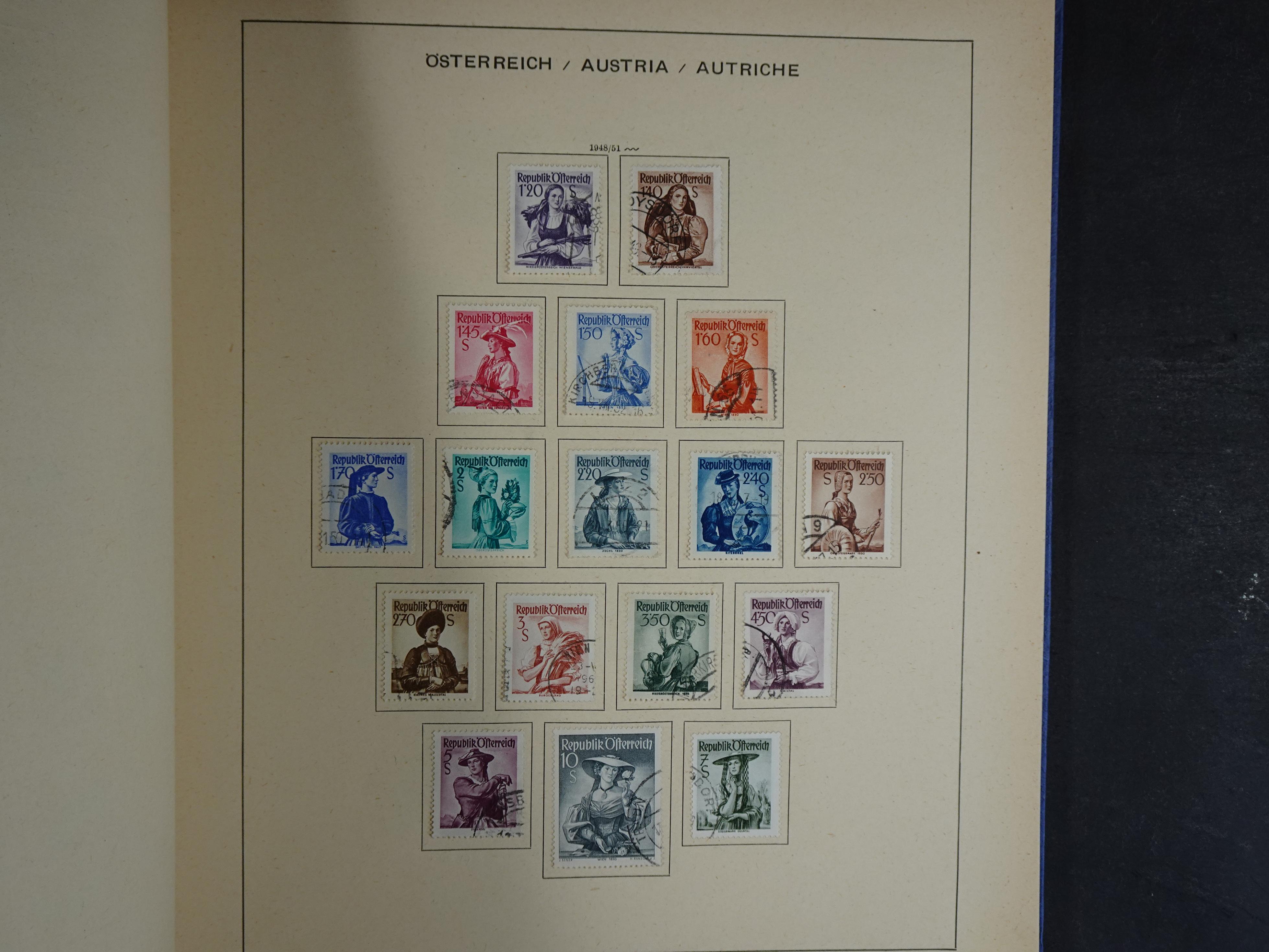 Nette verzameling in Schaubek album.
Bevat ook wat back of the book. 52