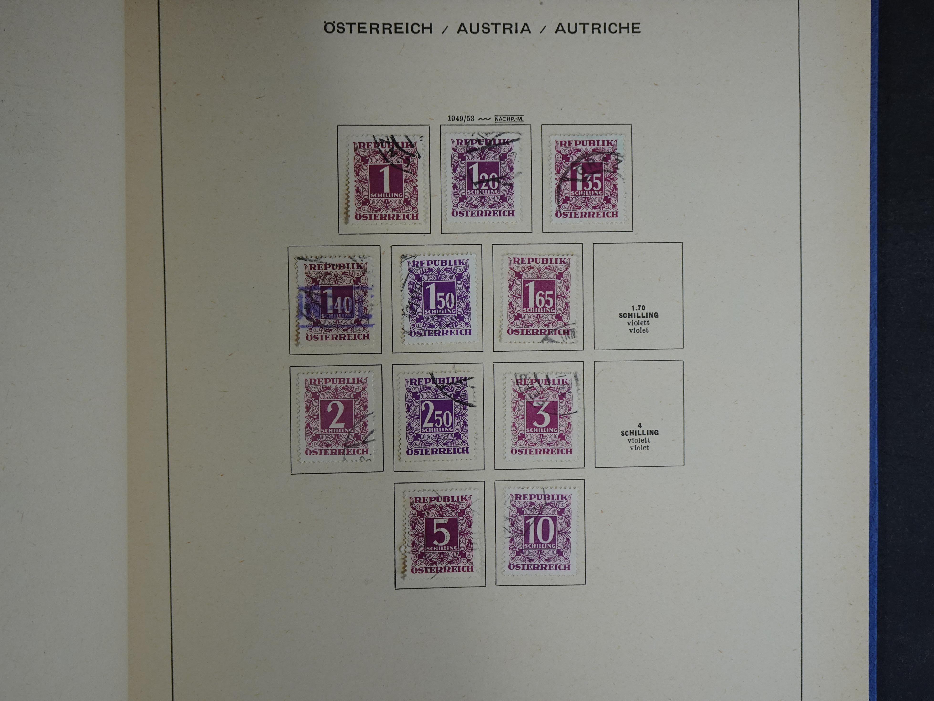 Nette verzameling in Schaubek album.
Bevat ook wat back of the book. 78