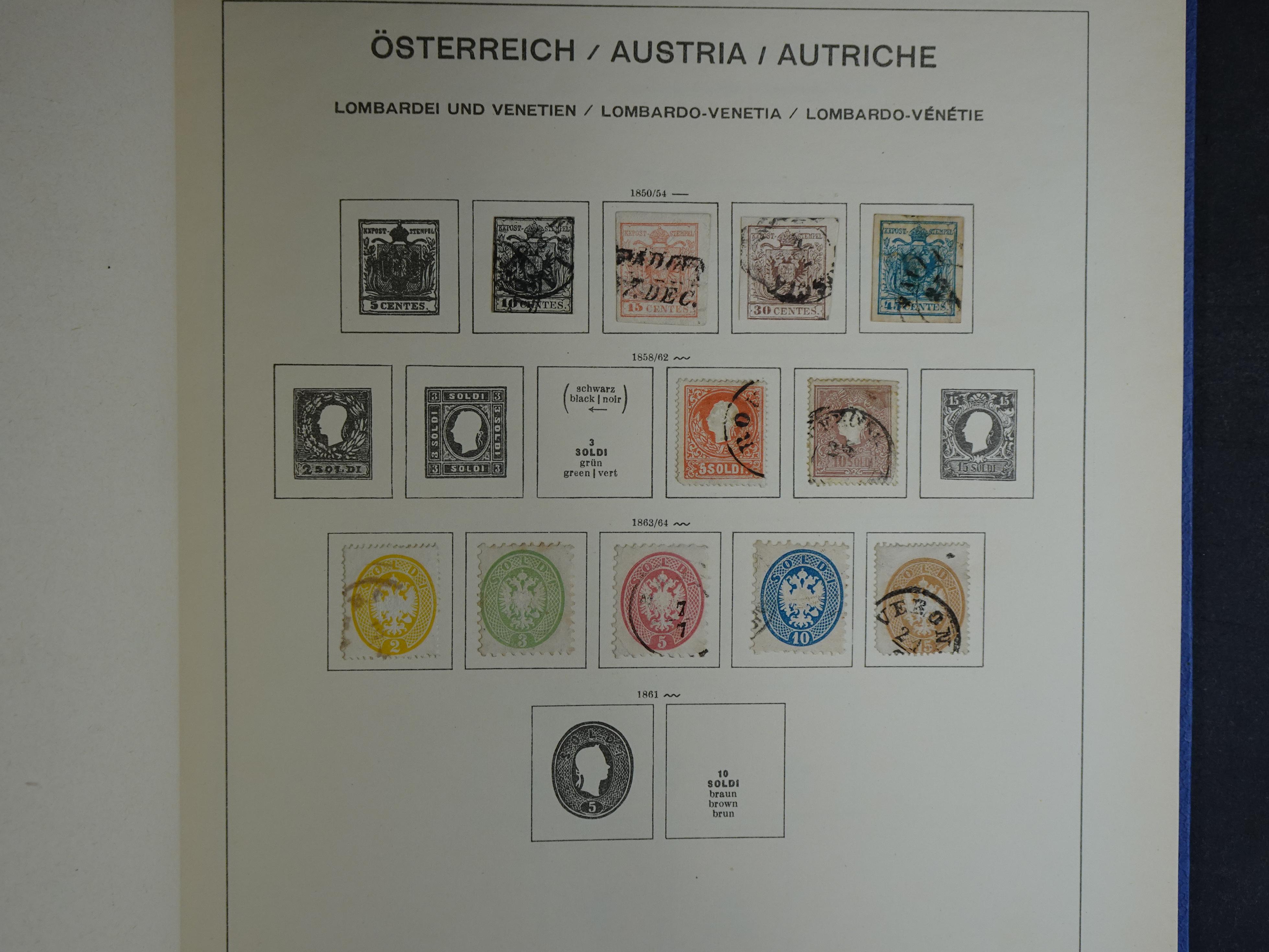 Nette verzameling in Schaubek album.
Bevat ook wat back of the book. 79