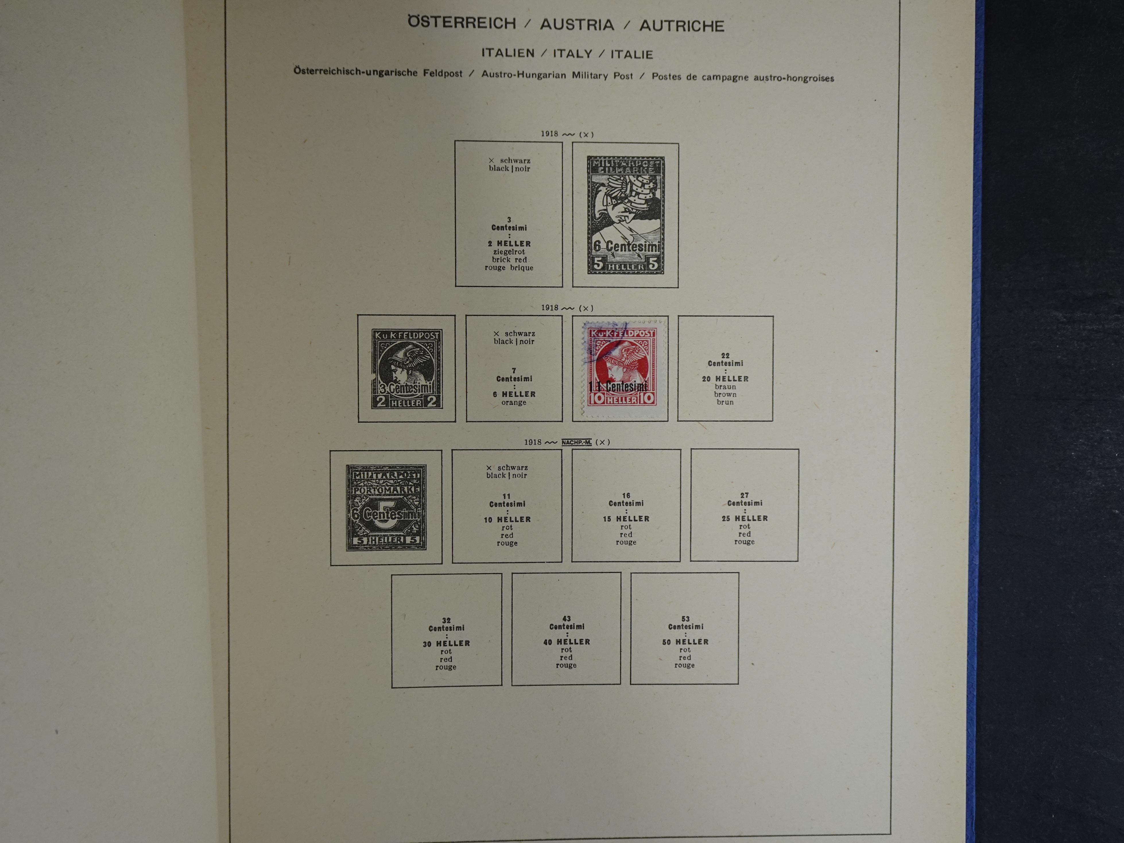 Nette verzameling in Schaubek album.
Bevat ook wat back of the book. 90