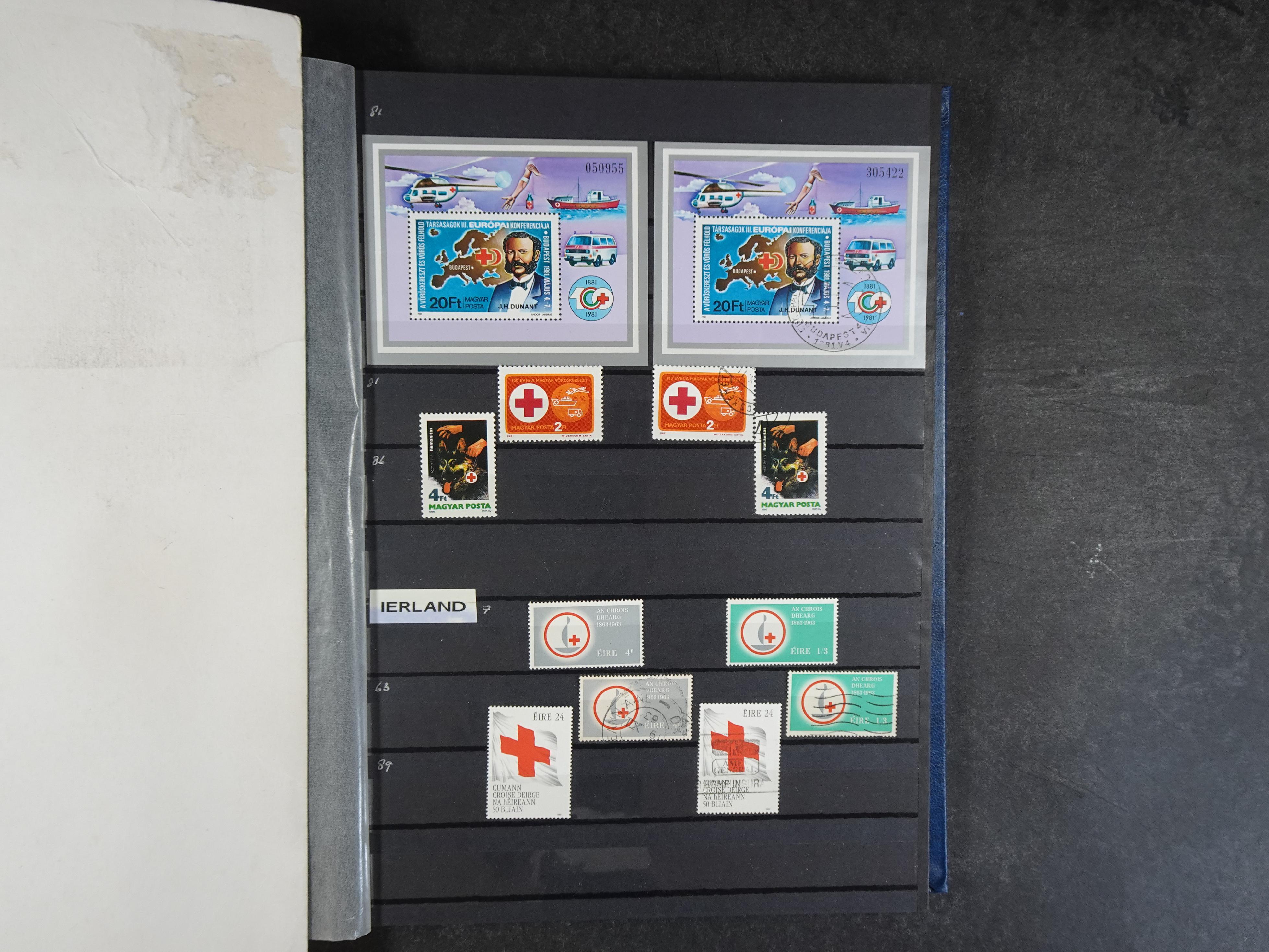 Mooie verzameling met beter materiaal onder andere Albanië, België, Frankrijk, Monaco, etc.
Veelal dubbel aanwezig.
Flinke cat. waarde. 37