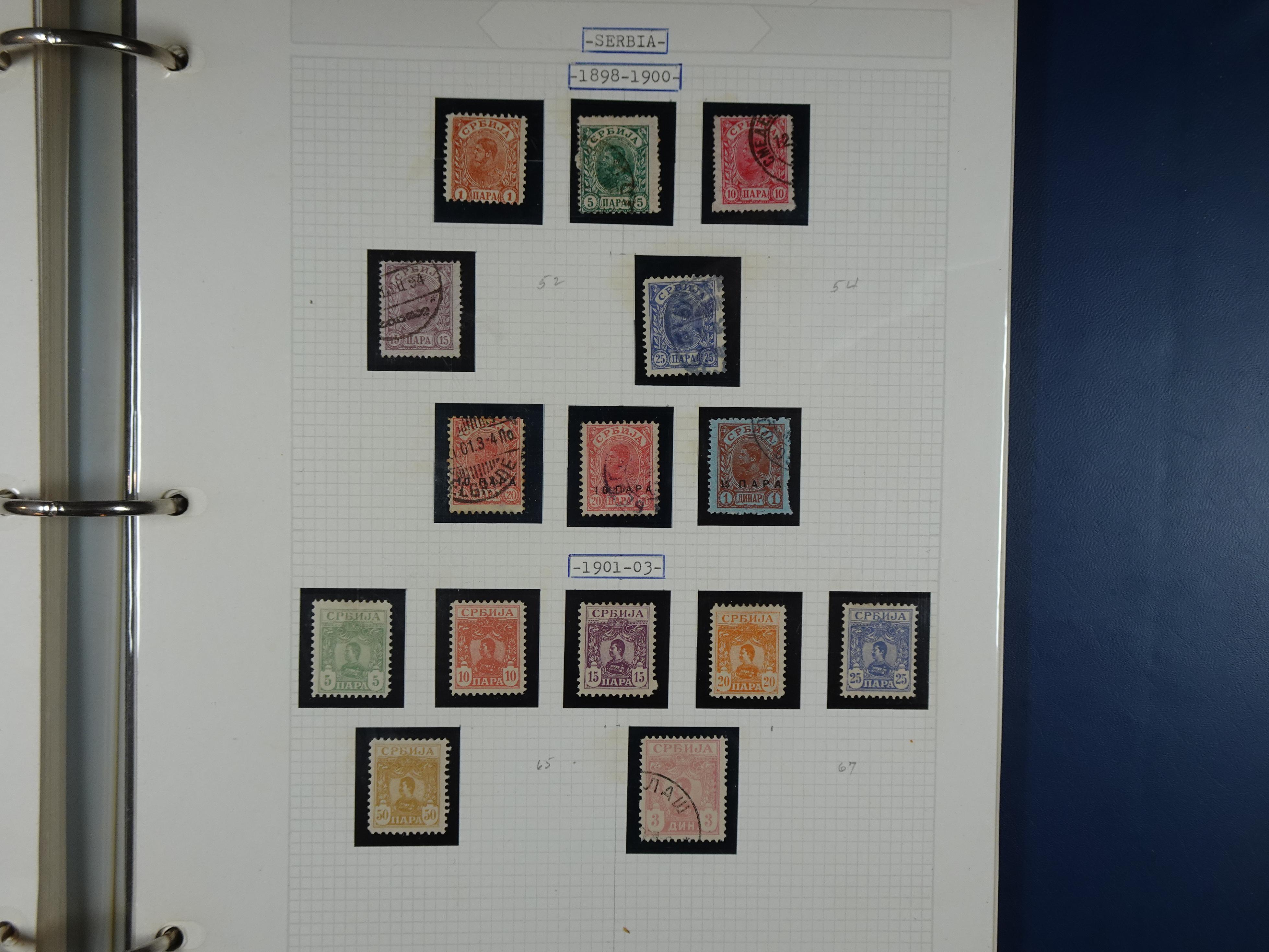 Mooie rest verzameling 1866 - 1944 incl. gebieden. 104