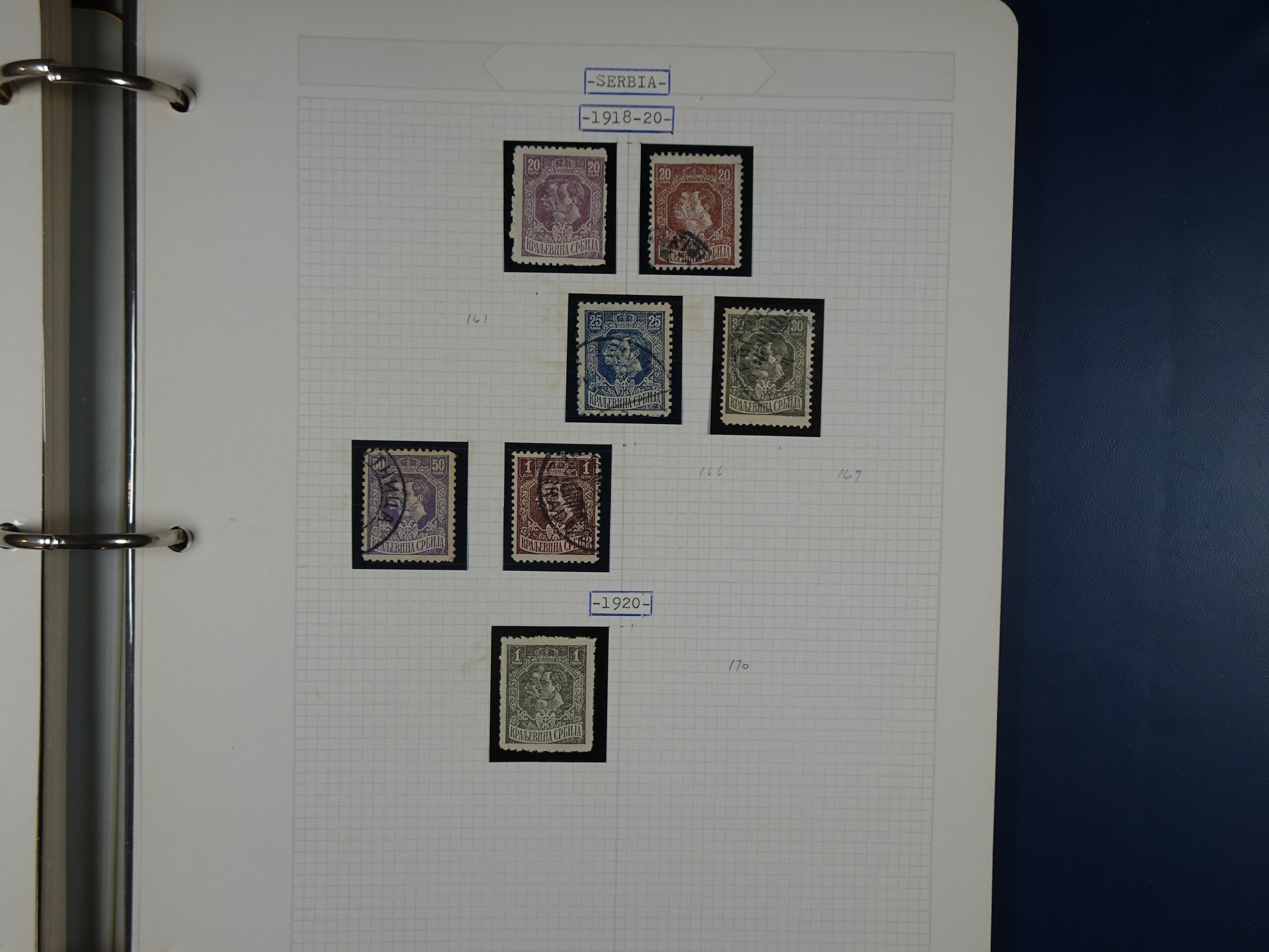 Mooie rest verzameling 1866 - 1944 incl. gebieden. 109