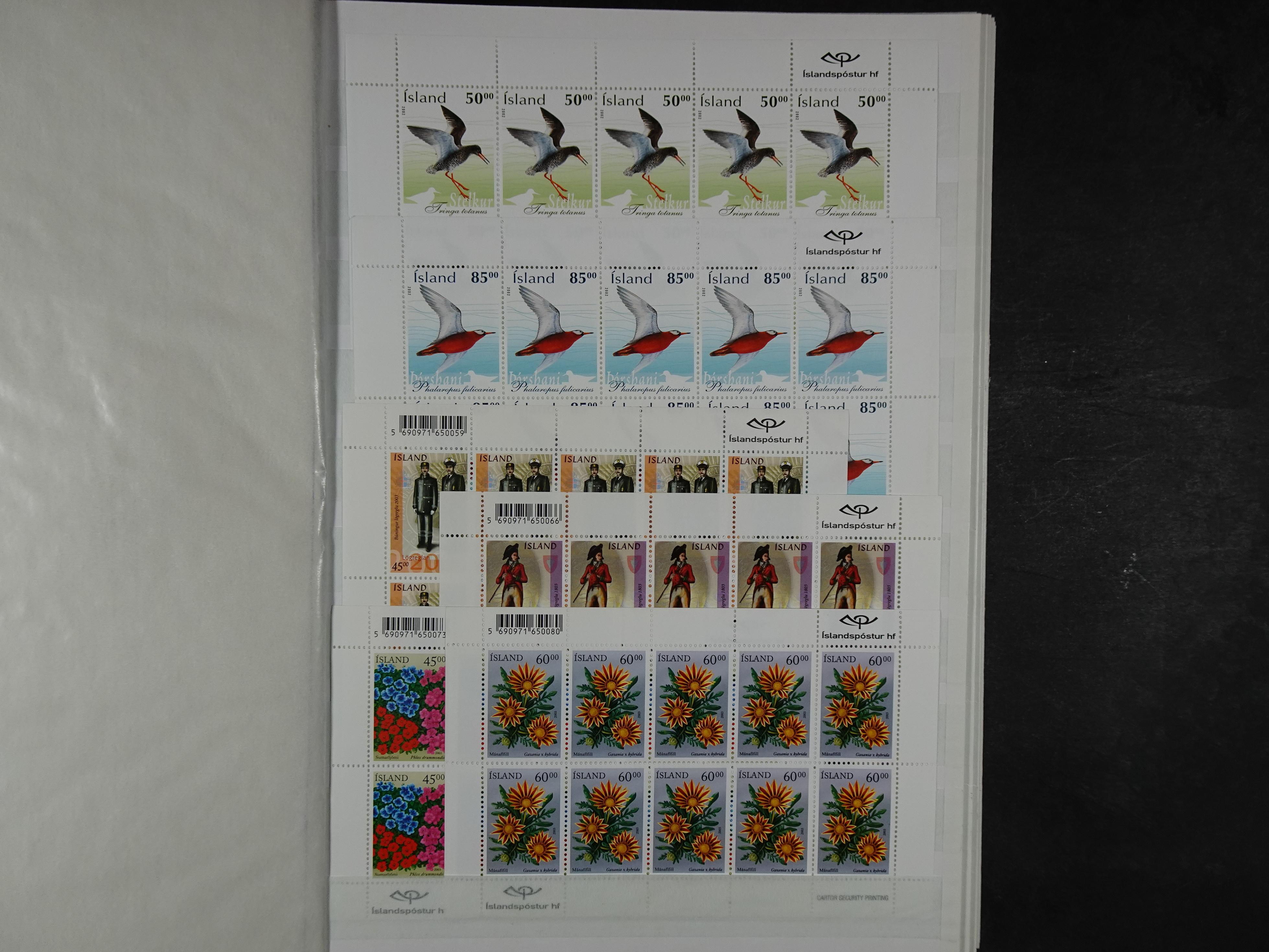 Kleinbogen t/m 2018, zeer hoge cat waarde. 11