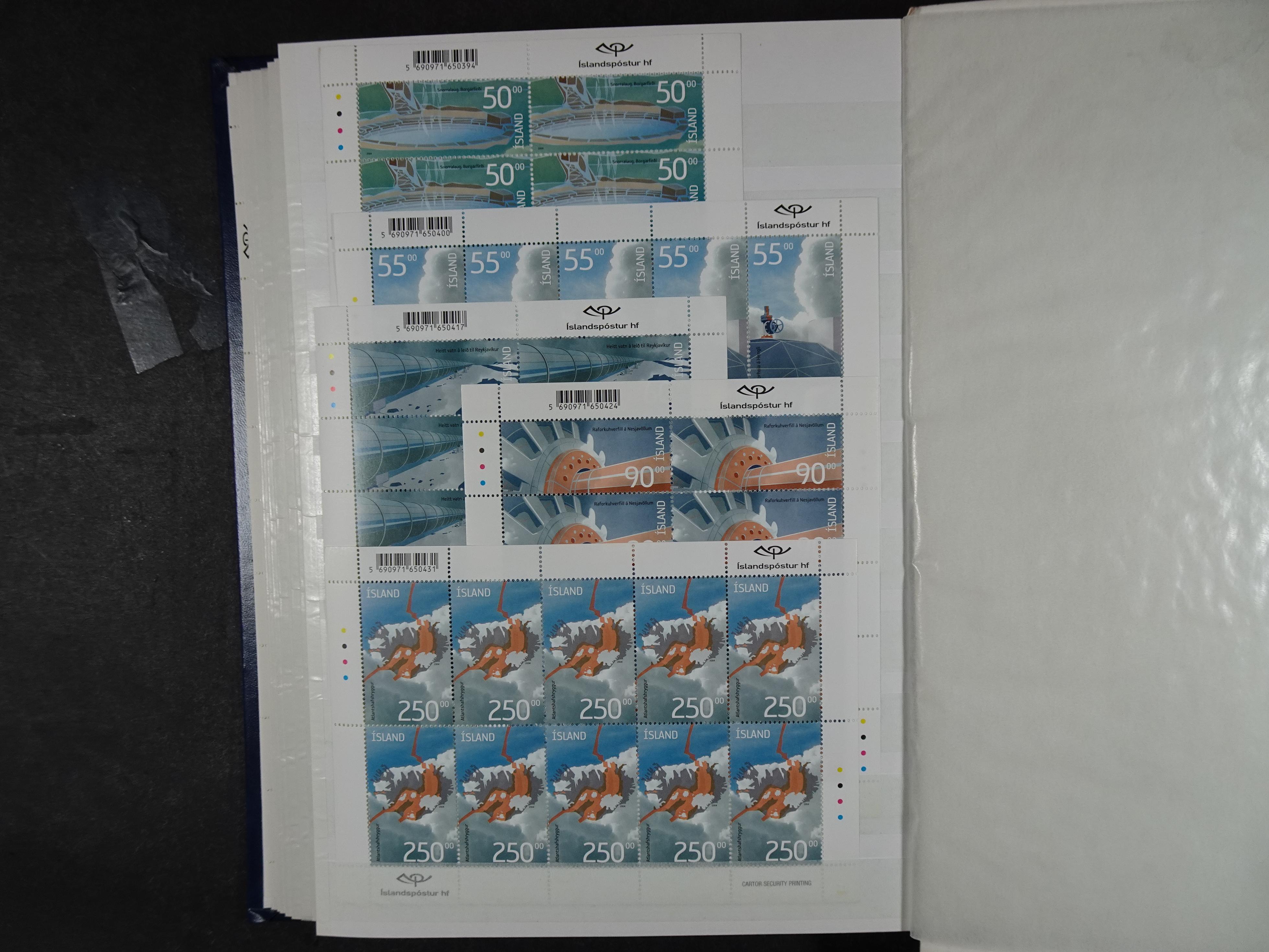 Kleinbogen t/m 2018, zeer hoge cat waarde. 17