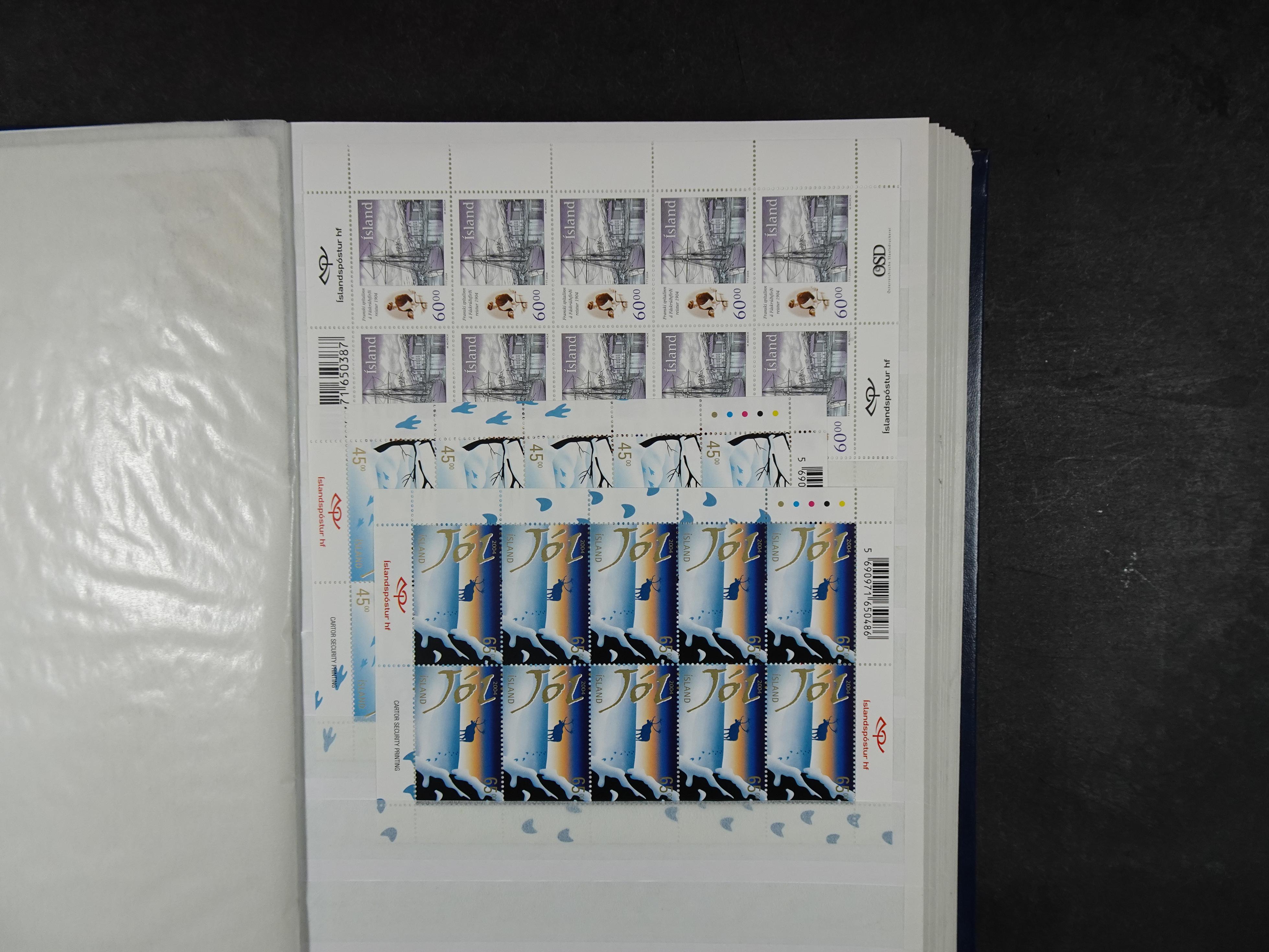 Kleinbogen t/m 2018, zeer hoge cat waarde. 20