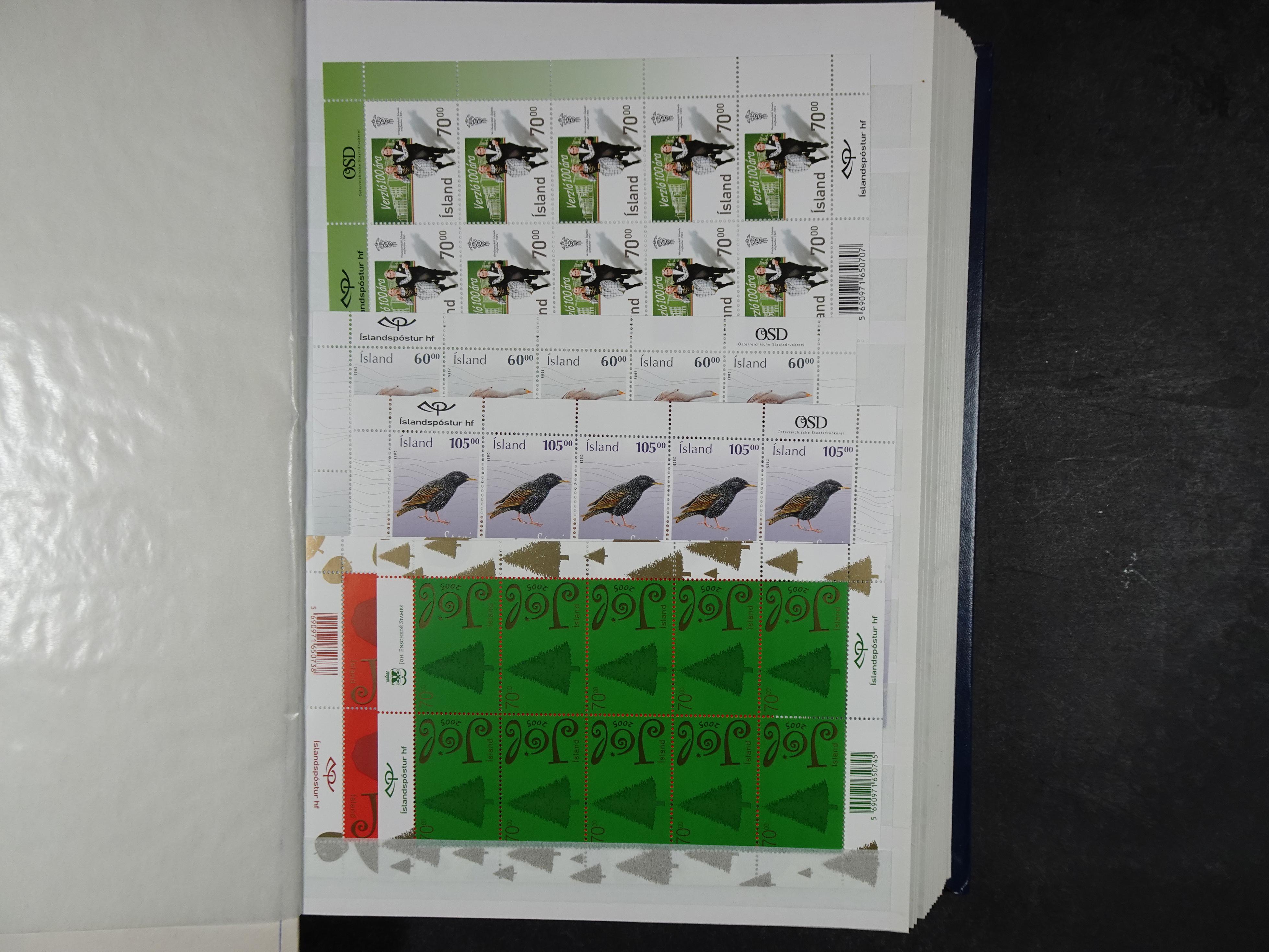 Kleinbogen t/m 2018, zeer hoge cat waarde. 26