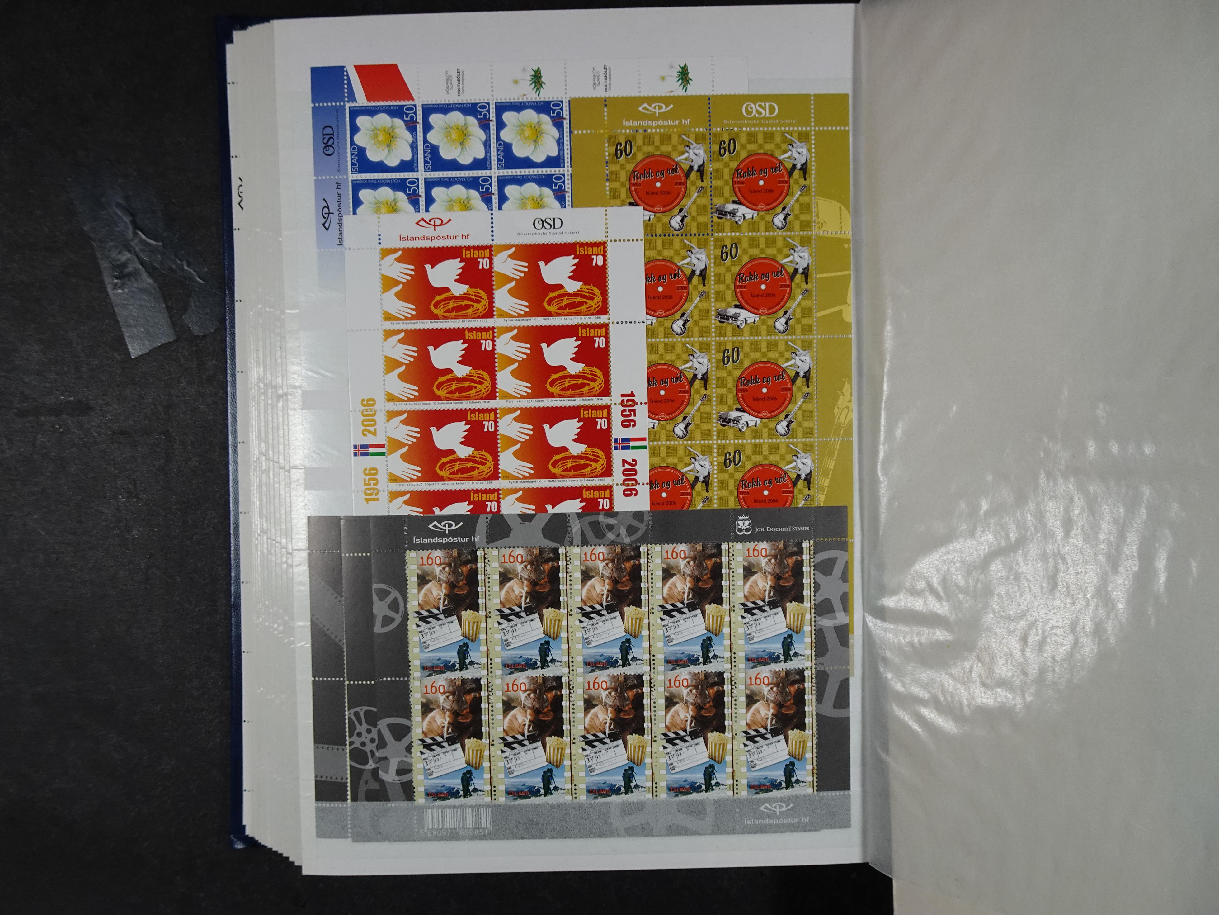 Kleinbogen t/m 2018, zeer hoge cat waarde. 27