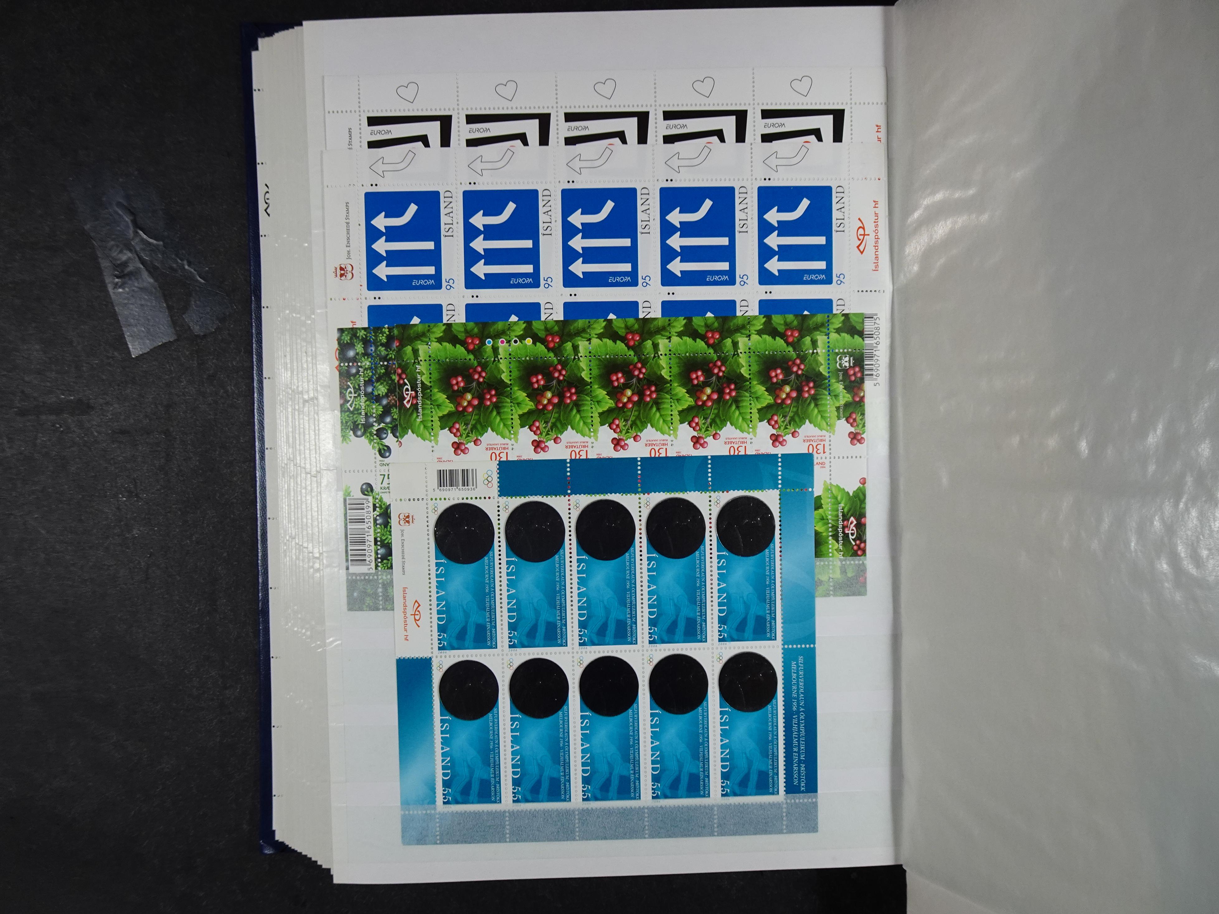 Kleinbogen t/m 2018, zeer hoge cat waarde. 29