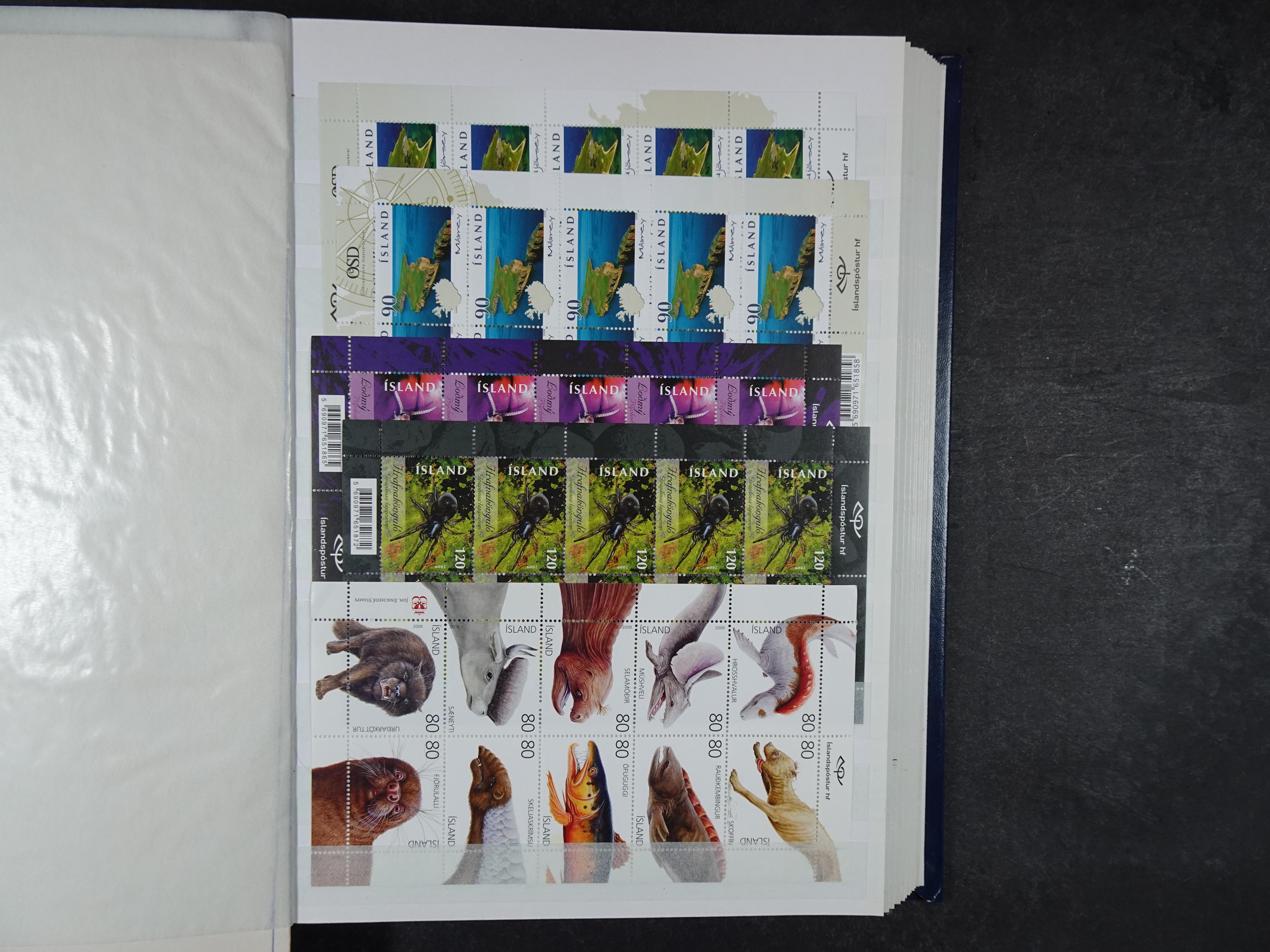 Kleinbogen t/m 2018, zeer hoge cat waarde. 40