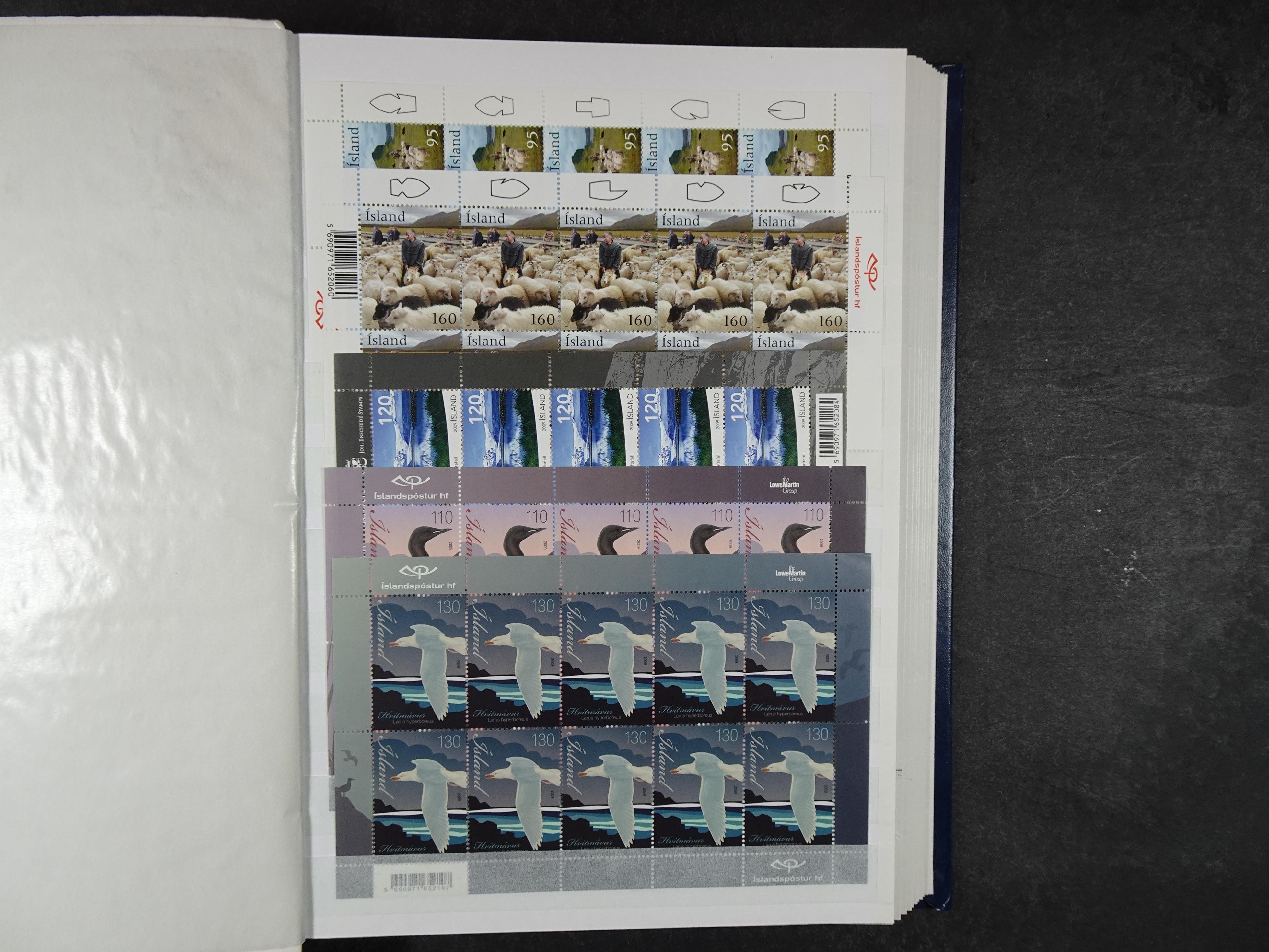 Kleinbogen t/m 2018, zeer hoge cat waarde. 42