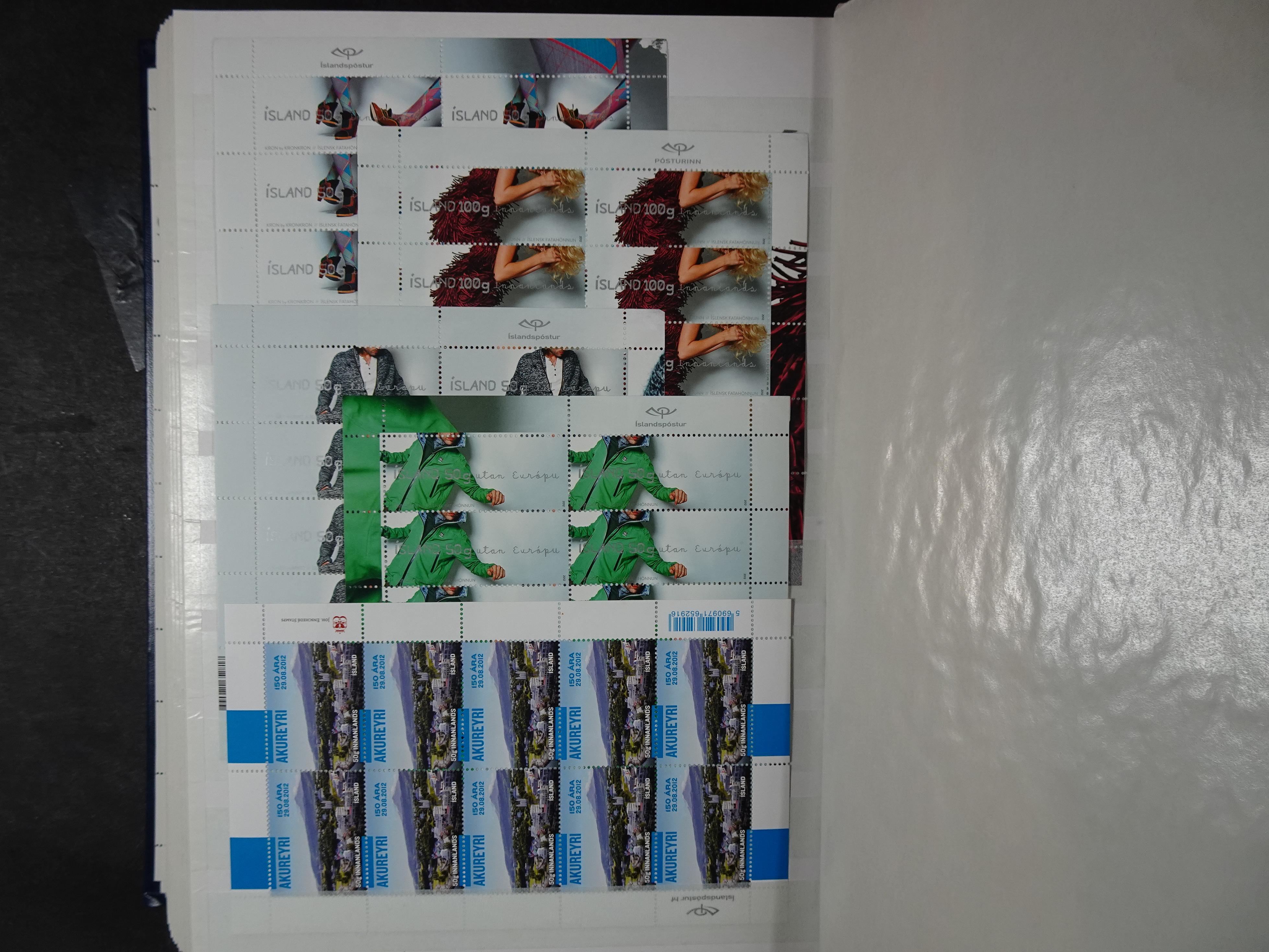 Kleinbogen t/m 2018, zeer hoge cat waarde. 55