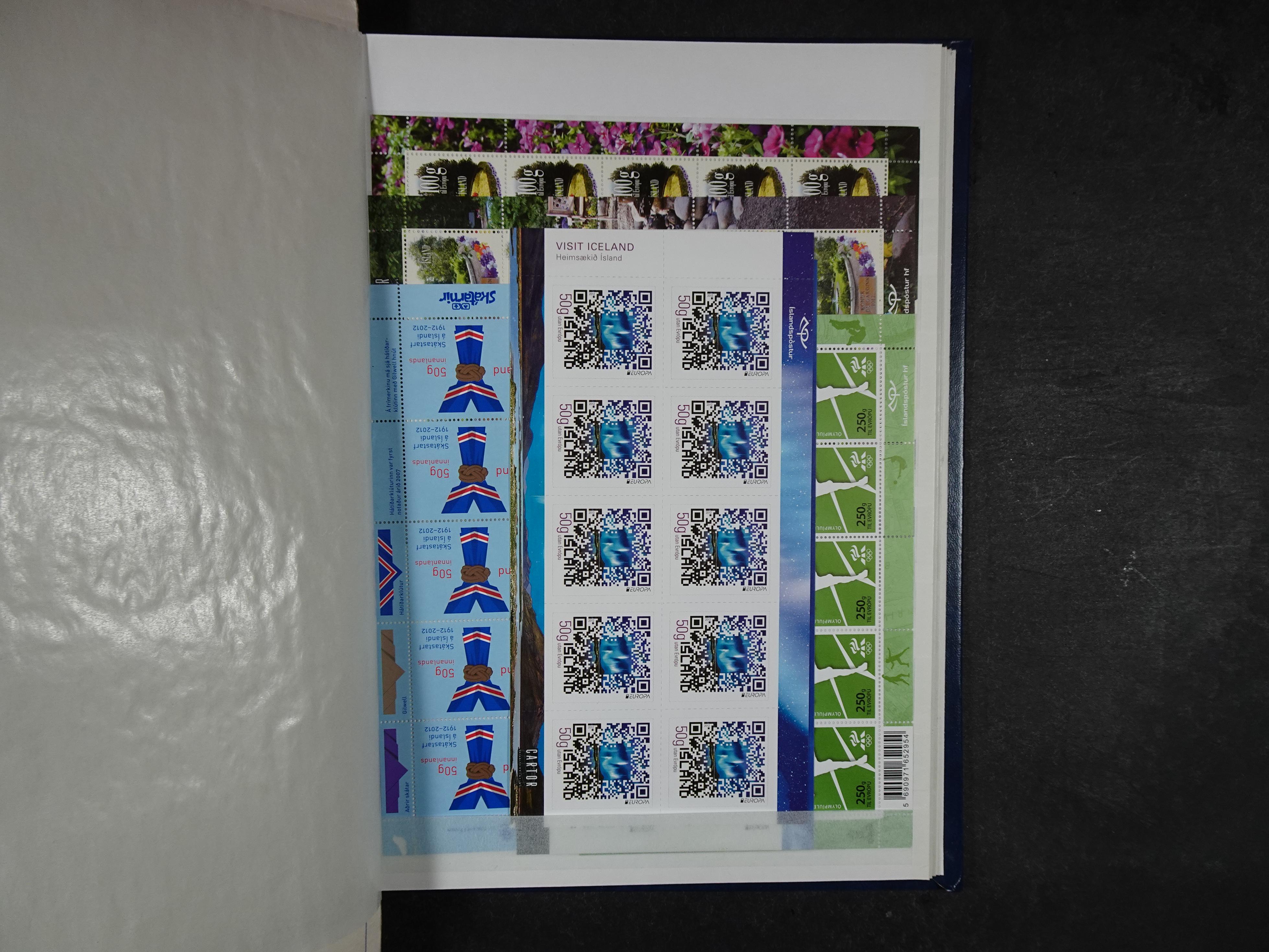 Kleinbogen t/m 2018, zeer hoge cat waarde. 56