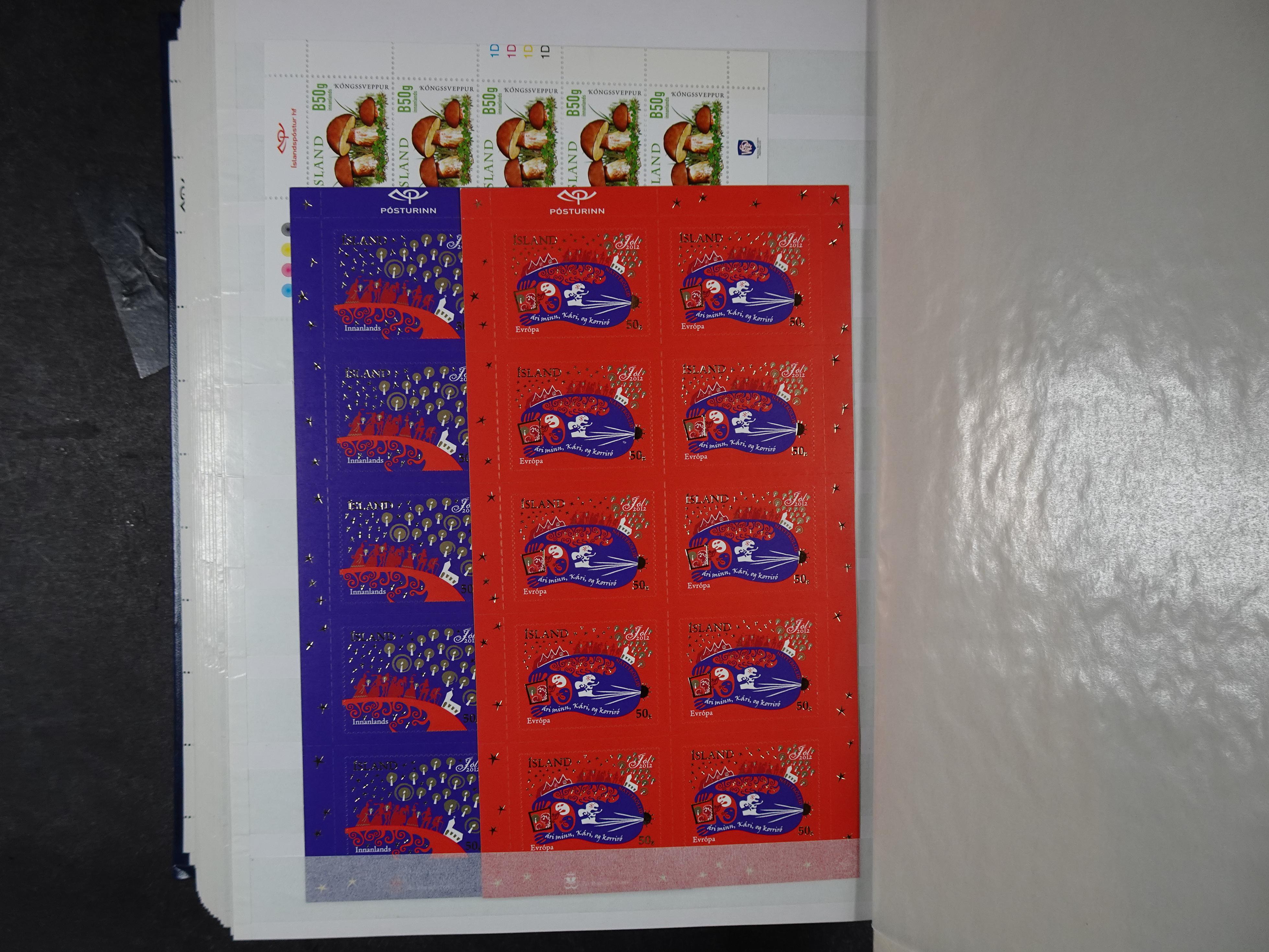 Kleinbogen t/m 2018, zeer hoge cat waarde. 59