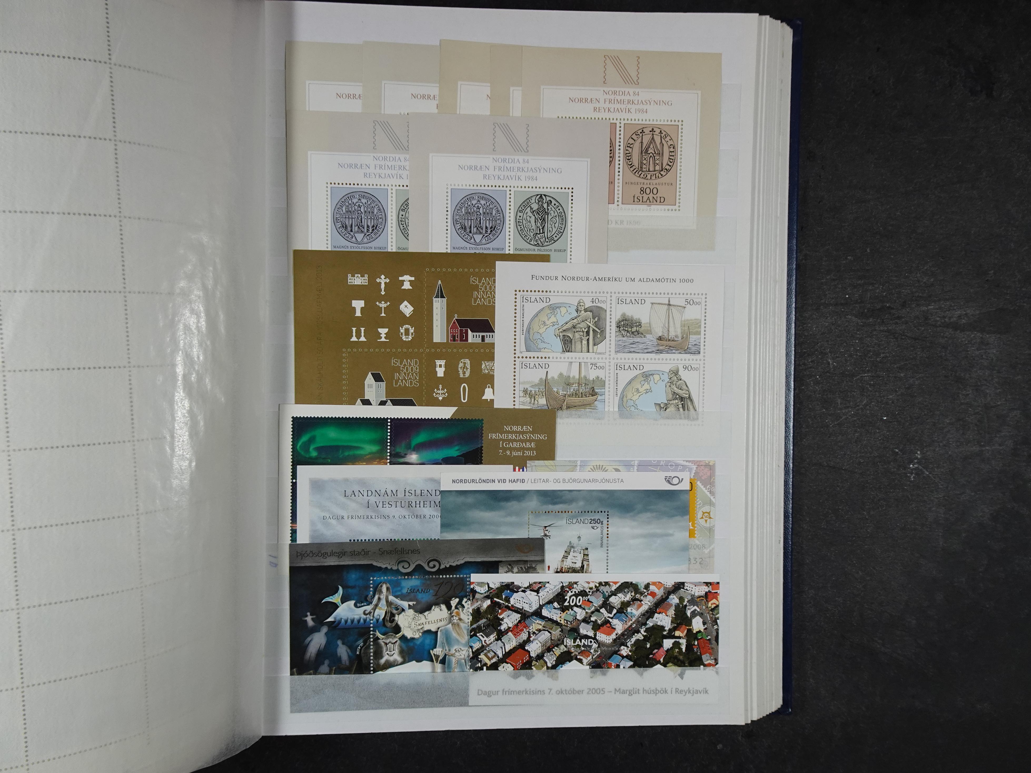 Kleinbogen t/m 2018, zeer hoge cat waarde. 99