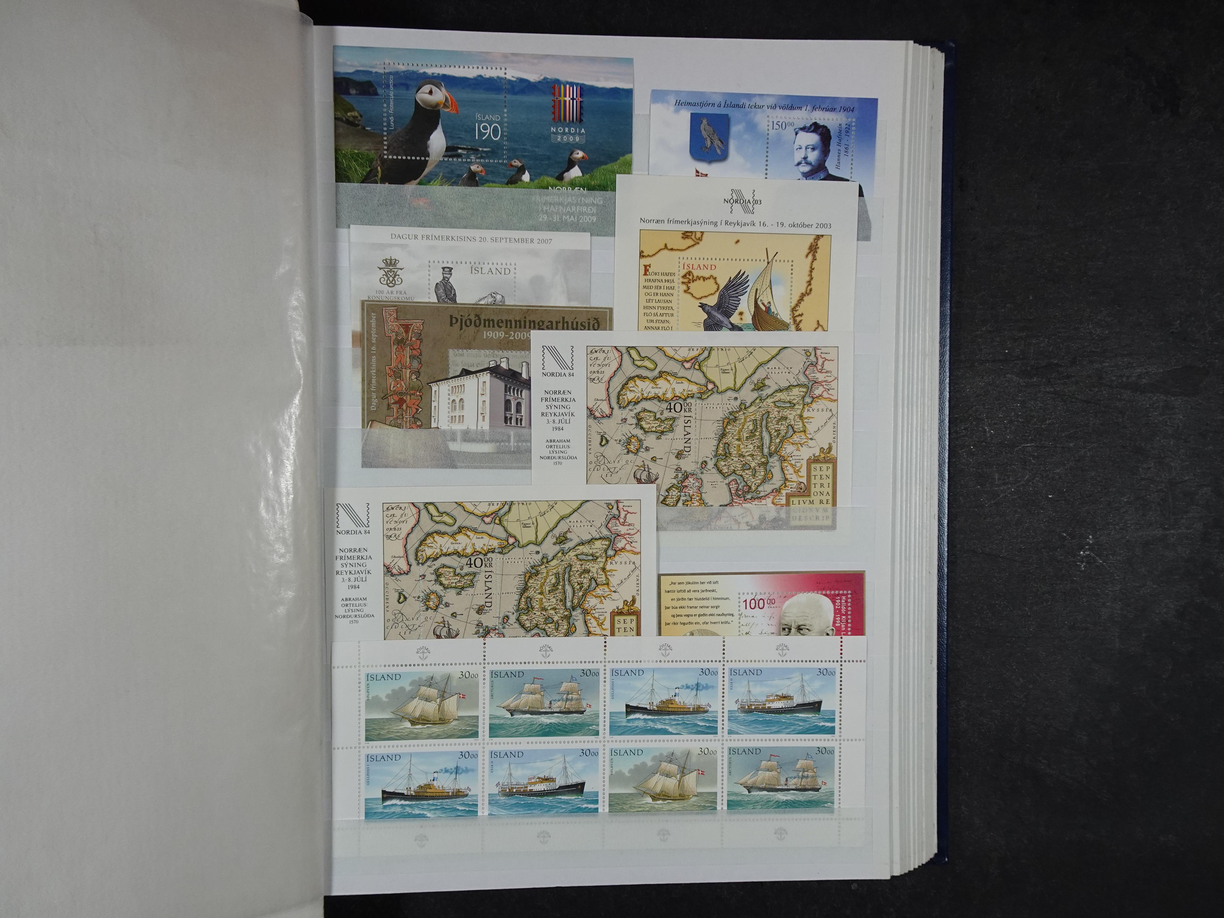 Kleinbogen t/m 2018, zeer hoge cat waarde. 101