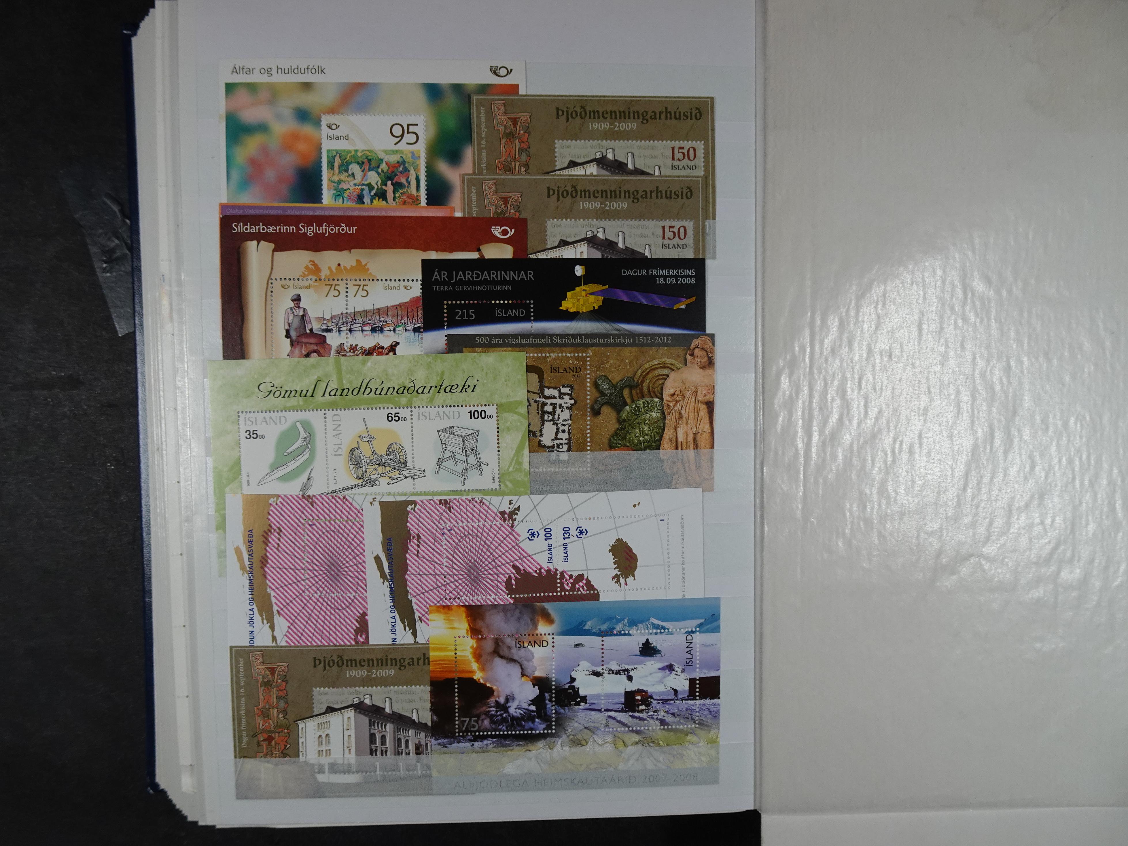 Kleinbogen t/m 2018, zeer hoge cat waarde. 102