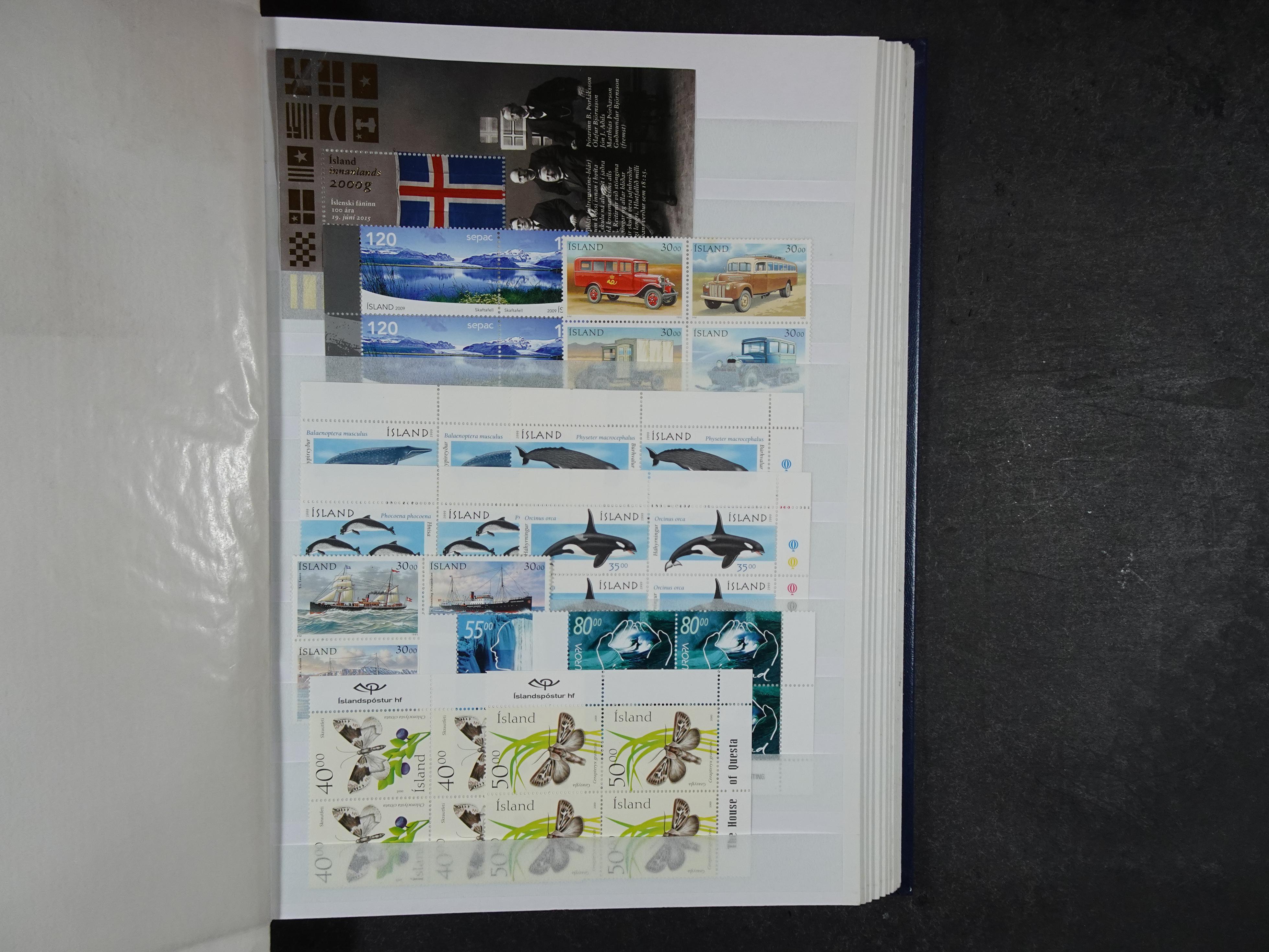 Kleinbogen t/m 2018, zeer hoge cat waarde. 103