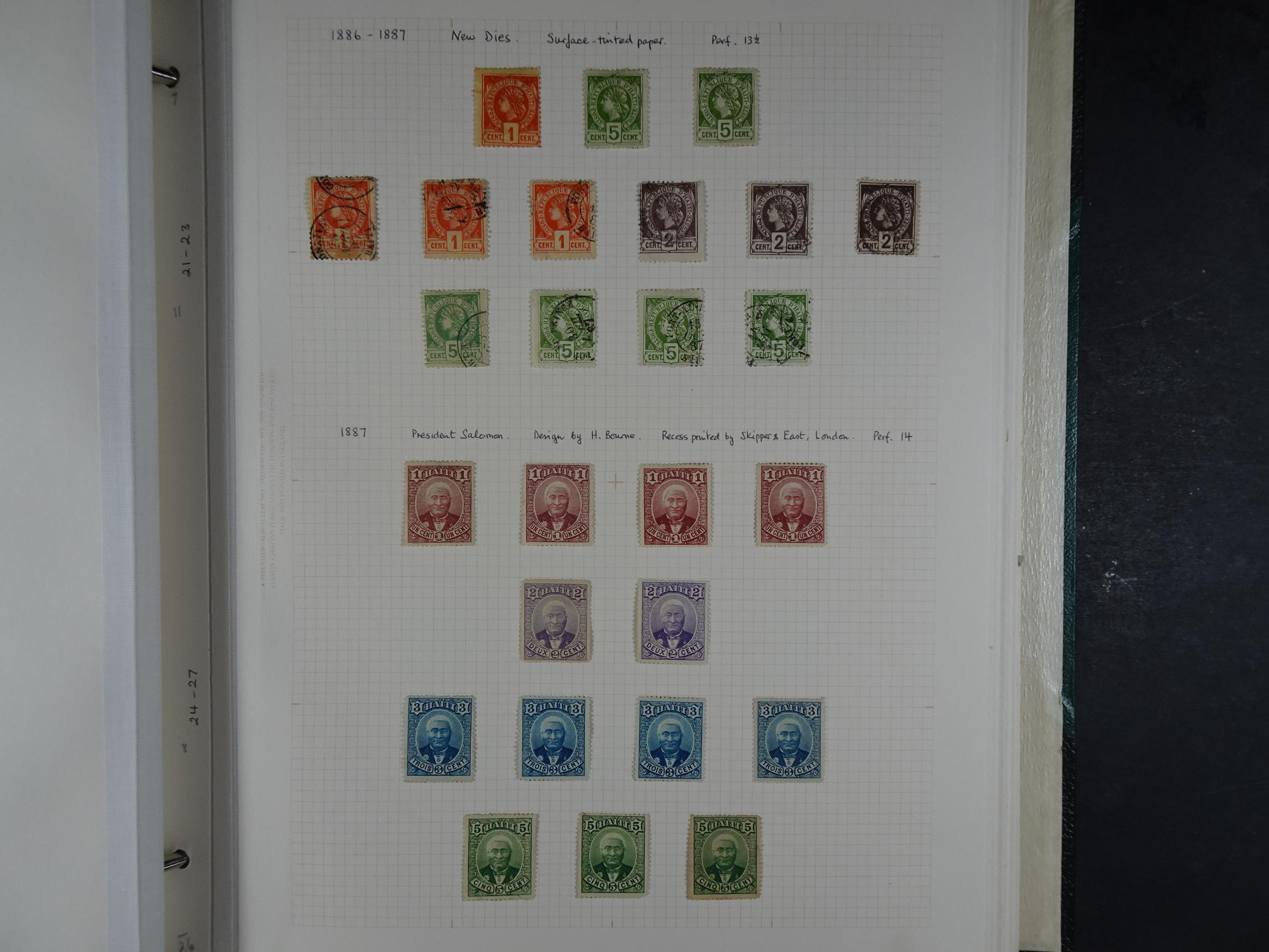 Prachtige collectie met veel opdruk uitgiften + blokken.
Zelden aangeboden. 3