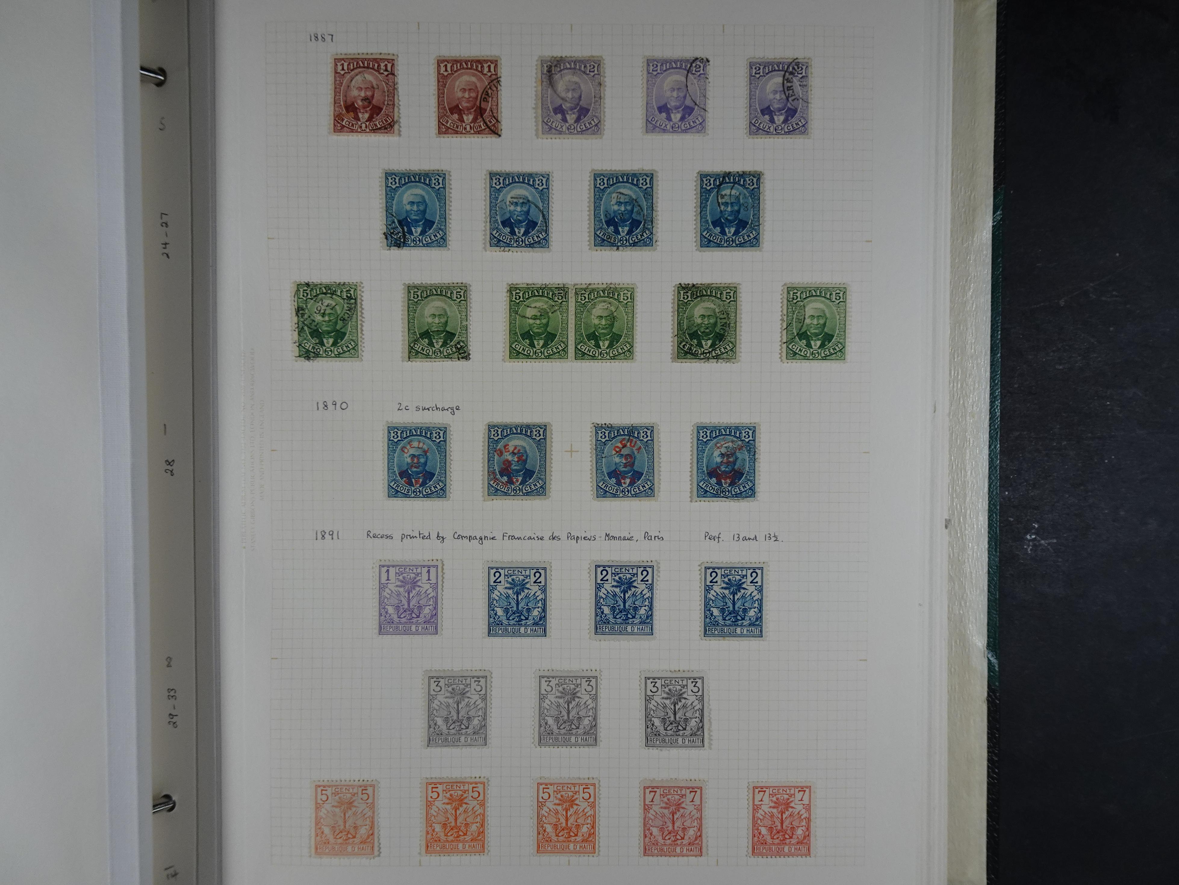 Prachtige collectie met veel opdruk uitgiften + blokken.
Zelden aangeboden. 4