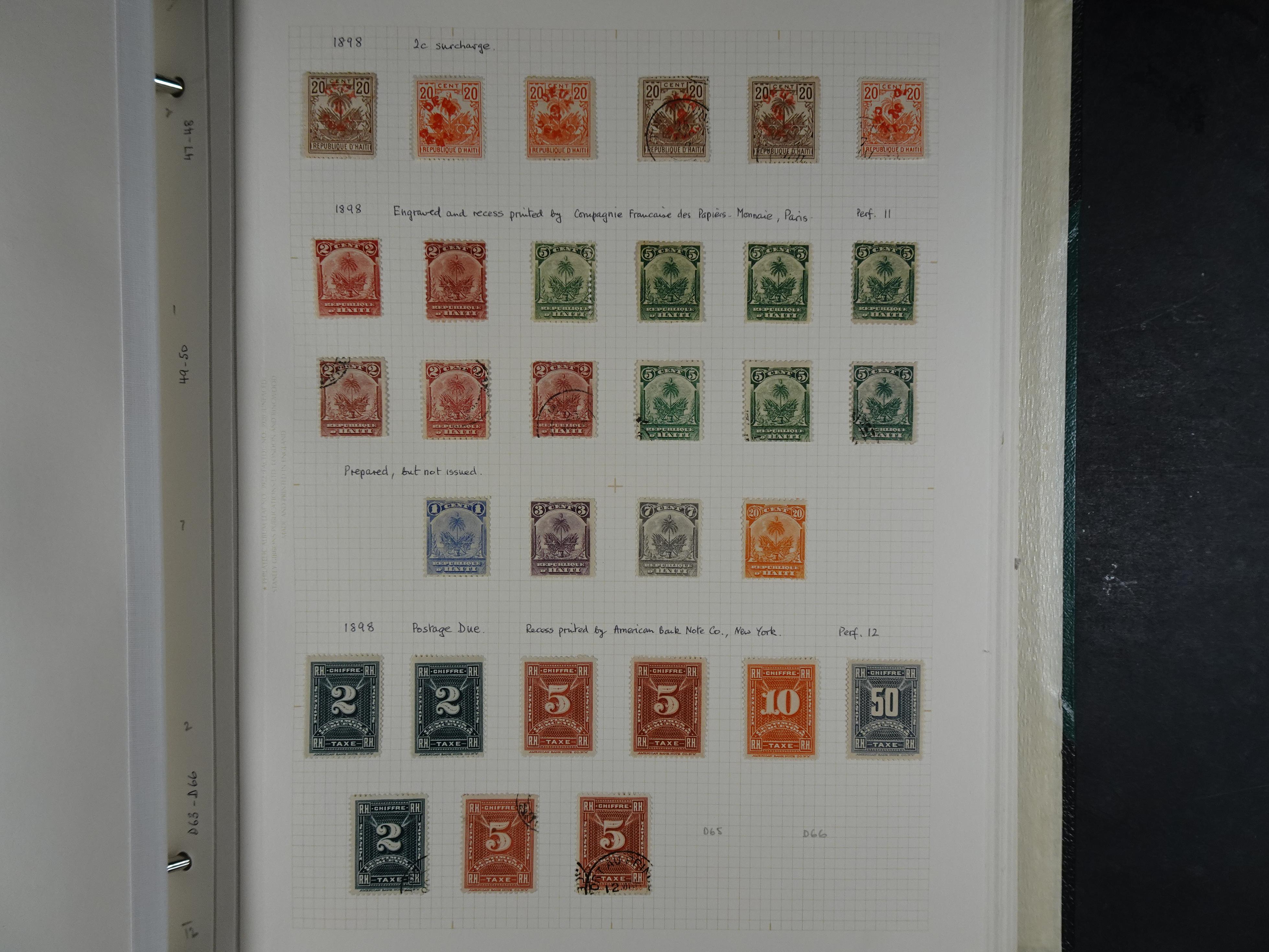 Prachtige collectie met veel opdruk uitgiften + blokken.
Zelden aangeboden. 8