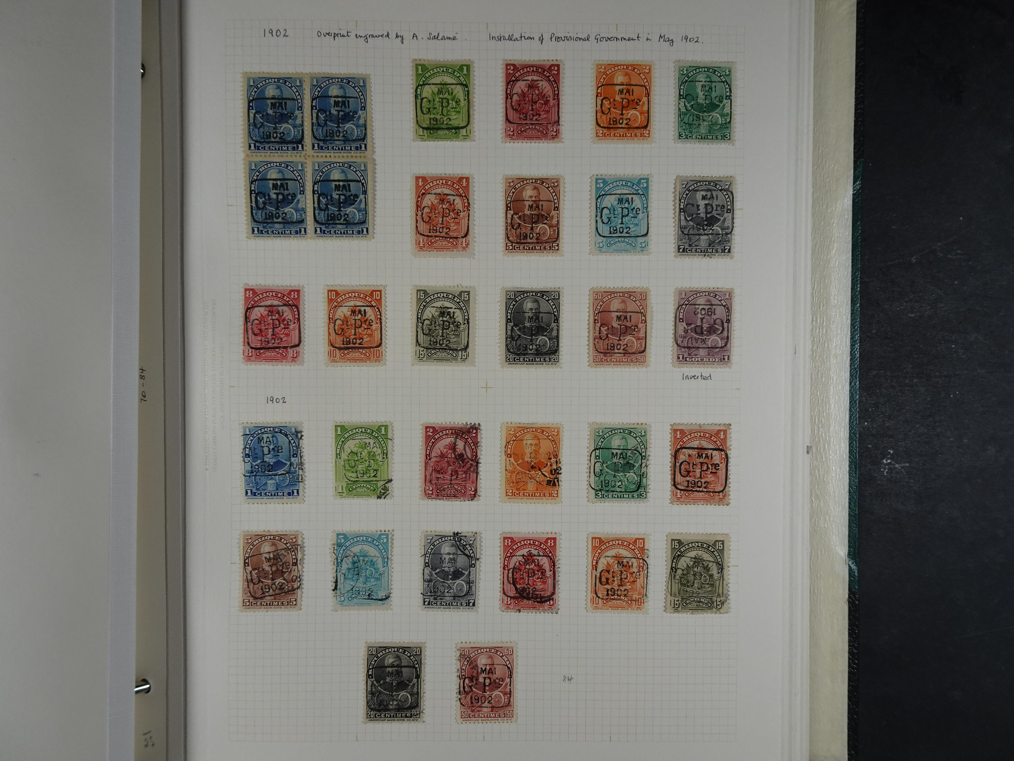 Prachtige collectie met veel opdruk uitgiften + blokken.
Zelden aangeboden. 11