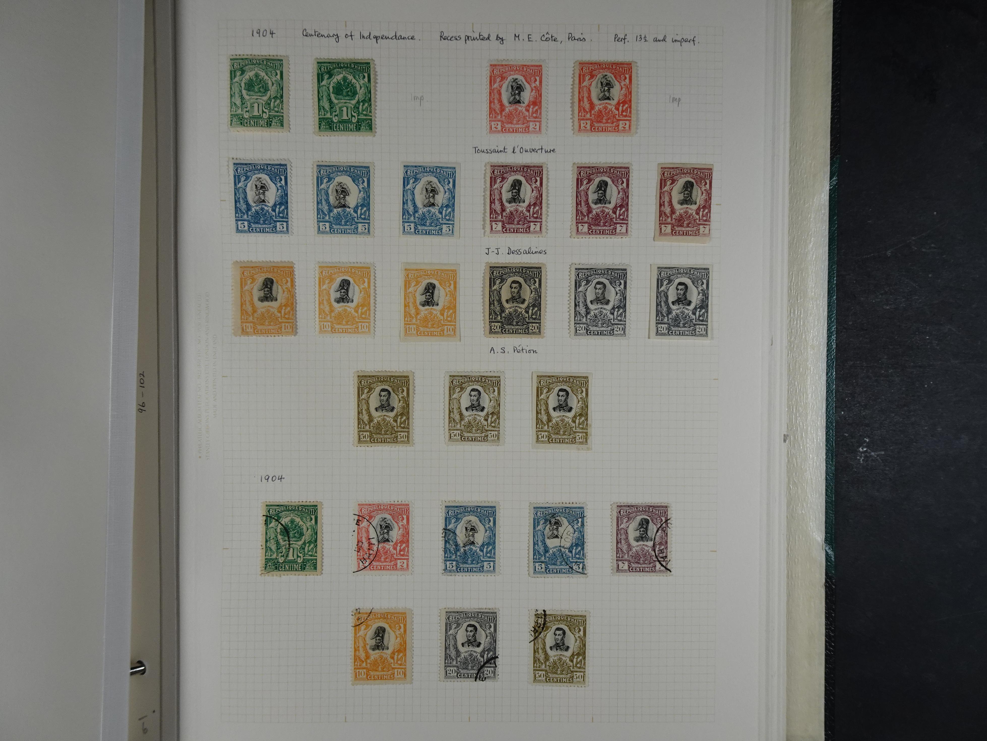 Prachtige collectie met veel opdruk uitgiften + blokken.
Zelden aangeboden. 12